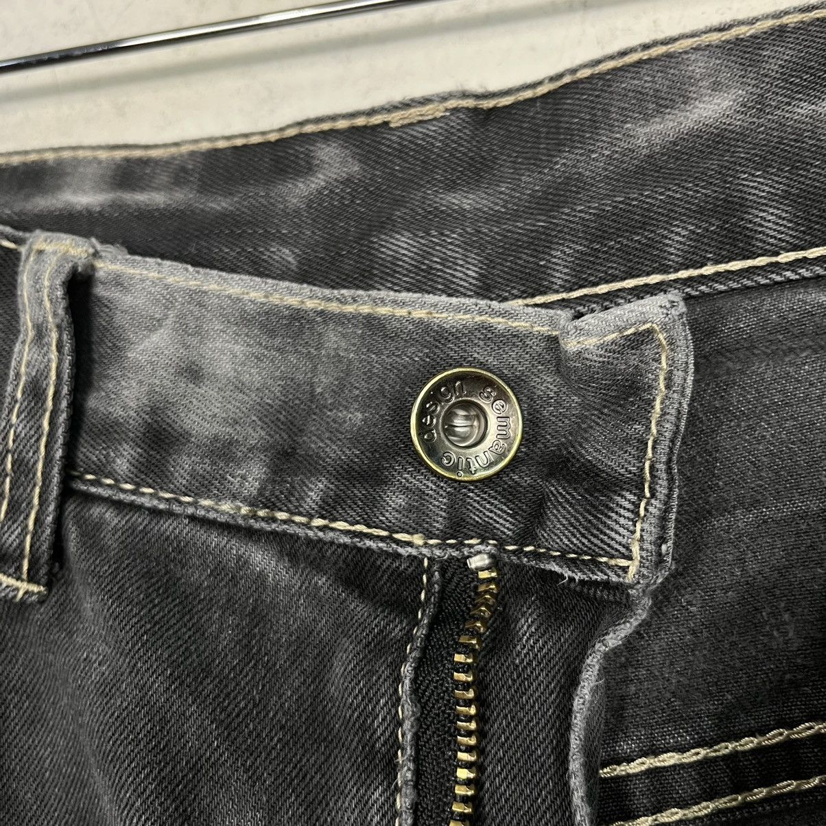 semanticdesign Vintage Sematic Design Denim Jeans Size 30" / US 8 / IT 44 - 17 Thumbnail