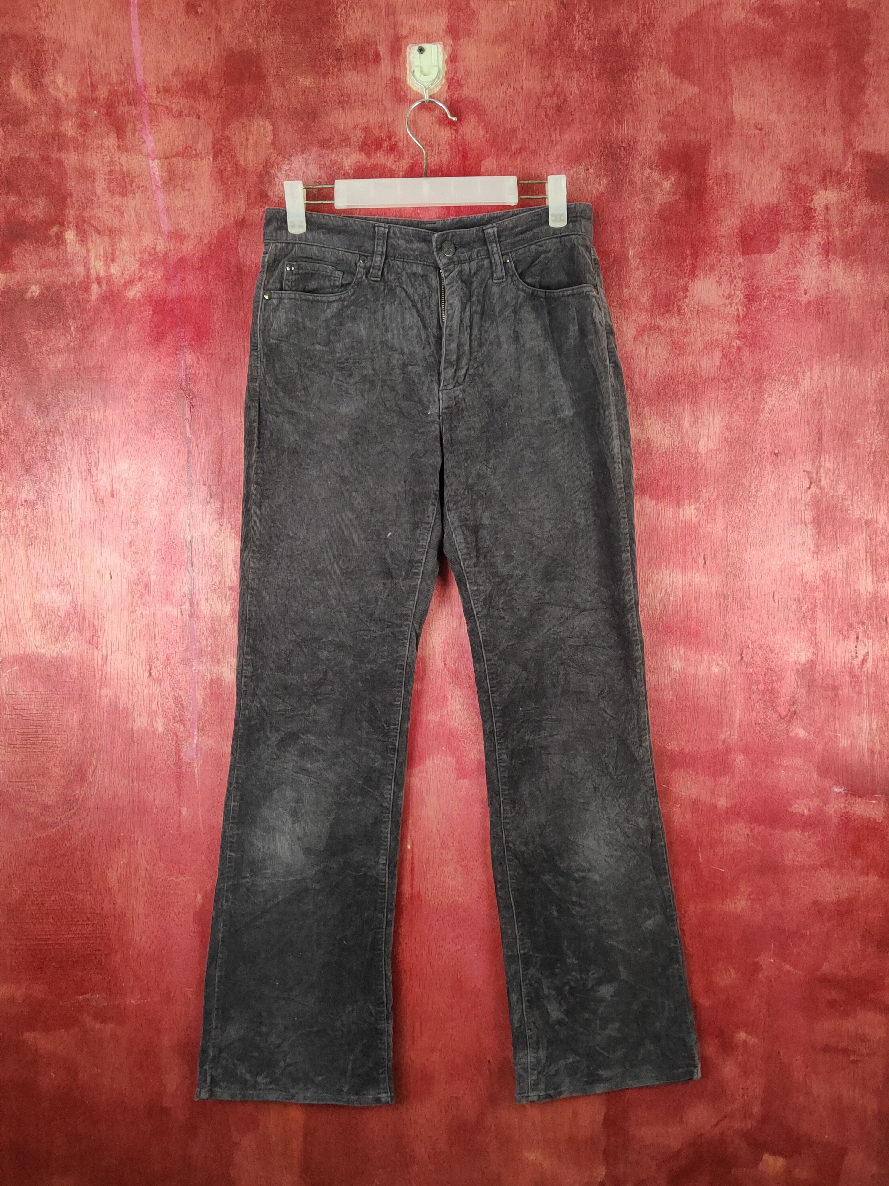Uniqlo Dark Purple Vintage Corduroy Pants #S1754