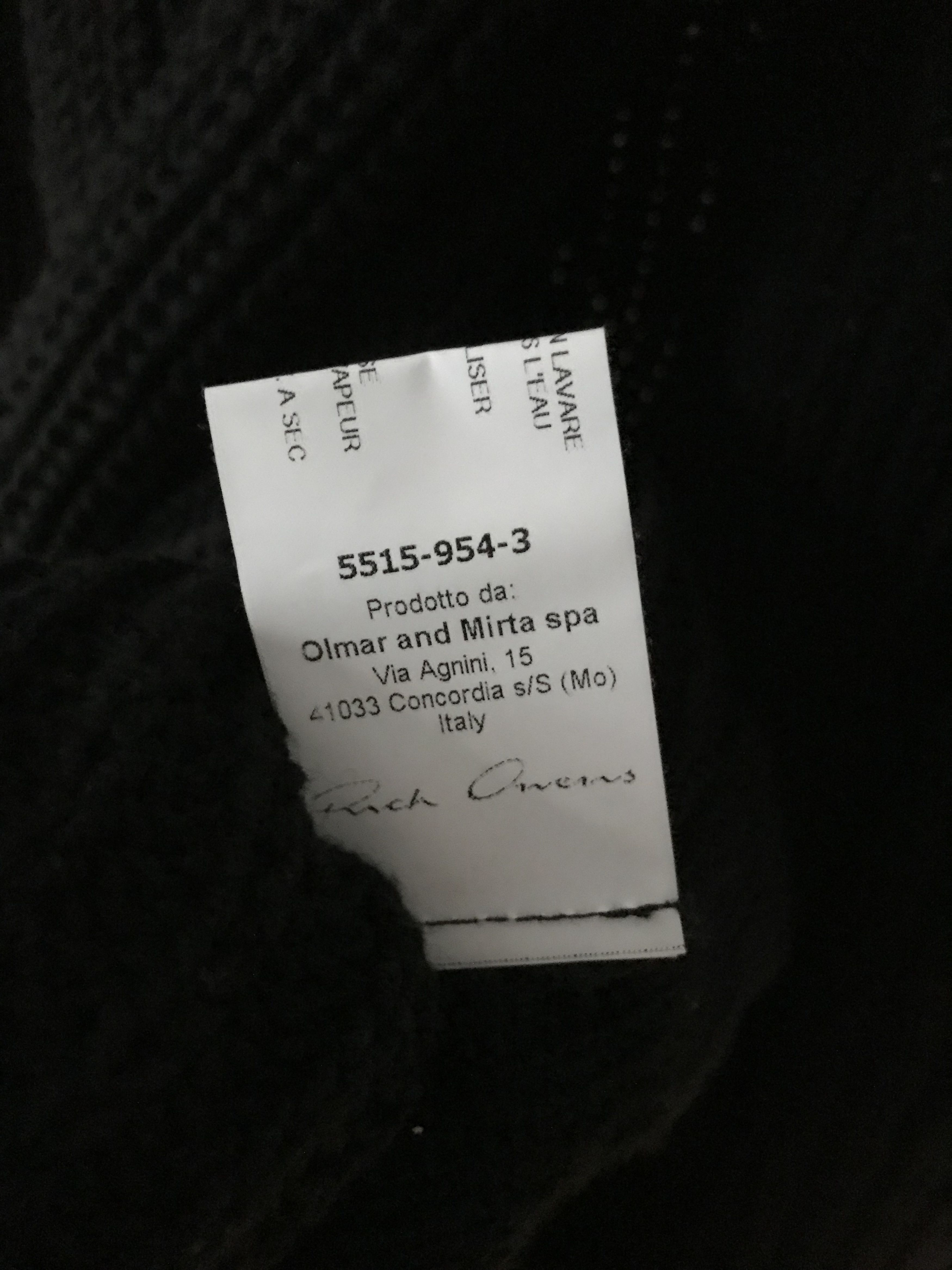 Rick Owens FW15 Rick Owens Sphinx thick heavy knit, draped cardigan Size US M / EU 48-50 / 2 - 10 Thumbnail