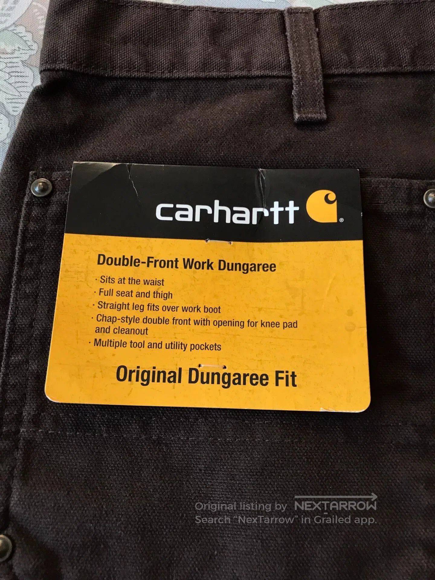 Carhartt Carhartt B136 Double Knee Work Pants. Size US 36 / EU 52 - 8 Thumbnail