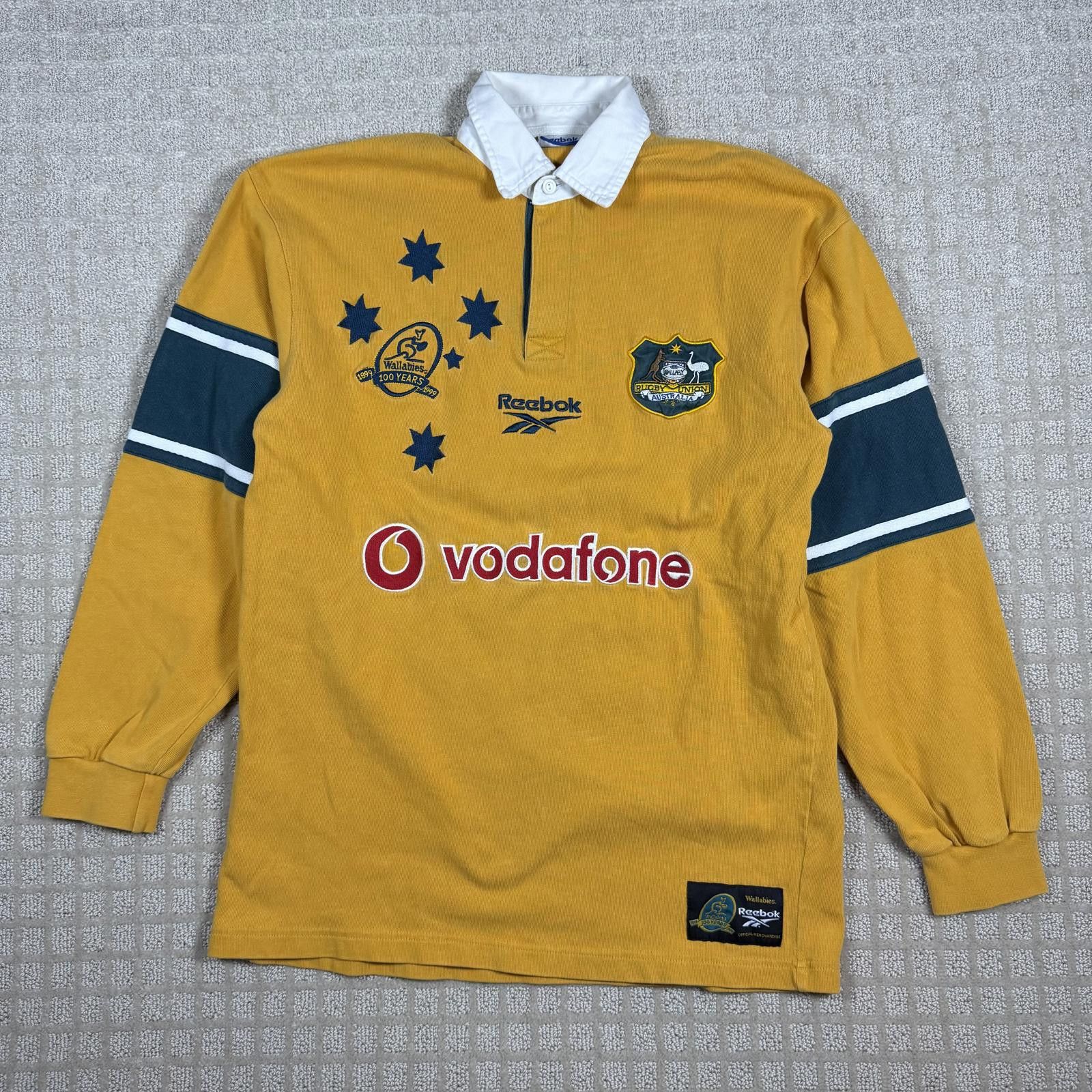 Reebok Vintage 1999 Reebok Wallabies Rugby Shirt Small Size US S / EU 44-46 / 1 - 1 Thumbnail