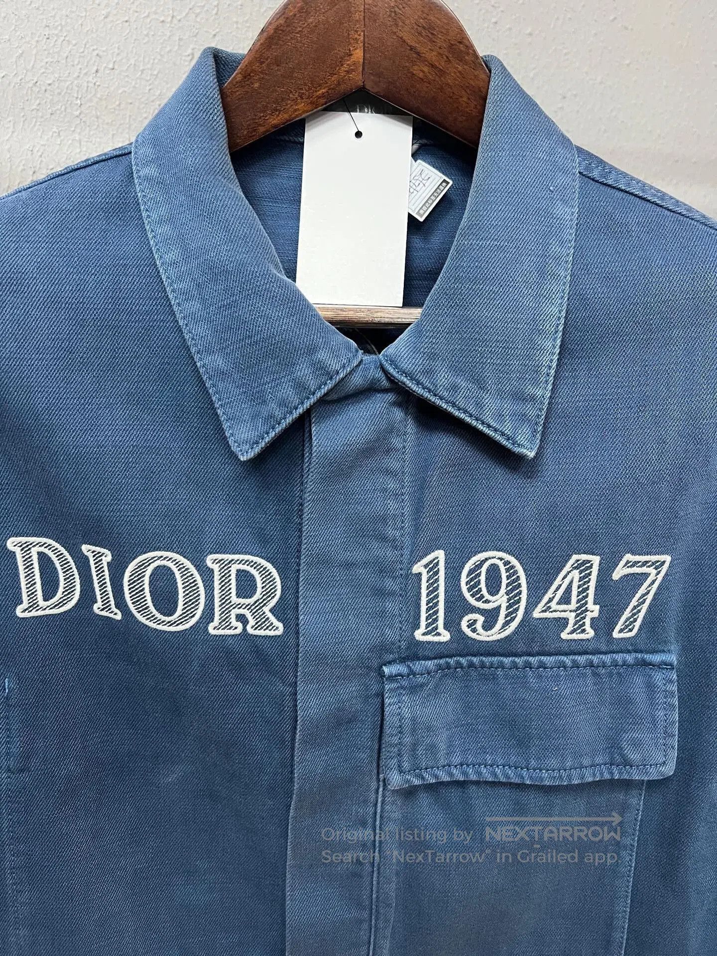 Dior Dior 1947 Work Jacket in Blue Color. Size US M / EU 48-50 / 2 - 3 Thumbnail
