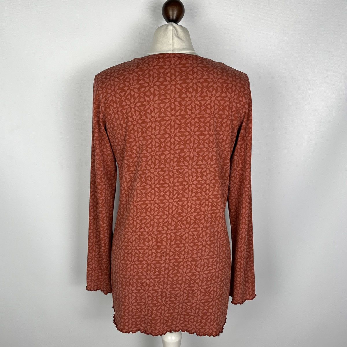 Gudrun Sjoden Ladies Gudrun Sjoden Printed Long Sleeve Tunic Shirt Size M / US 6-8 / IT 42-44 - 4 Thumbnail