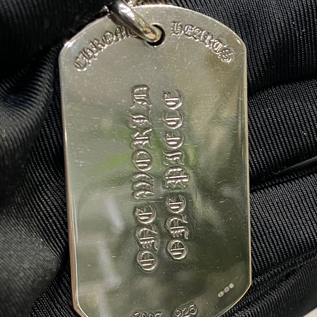 Chrome Hearts Chrome Hearts RS 3 Cross Dog Tag silver Size ONE SIZE - 10 Thumbnail