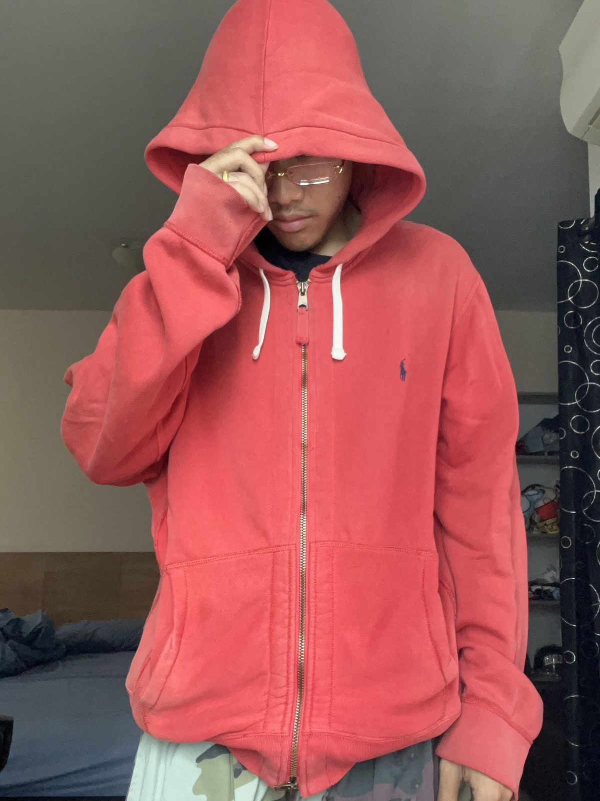 Polo Ralph Lauren Faded Polo Ralph Lauren Zip Up Hoodie Size US L / EU 52-54 / 3 - 10 Thumbnail