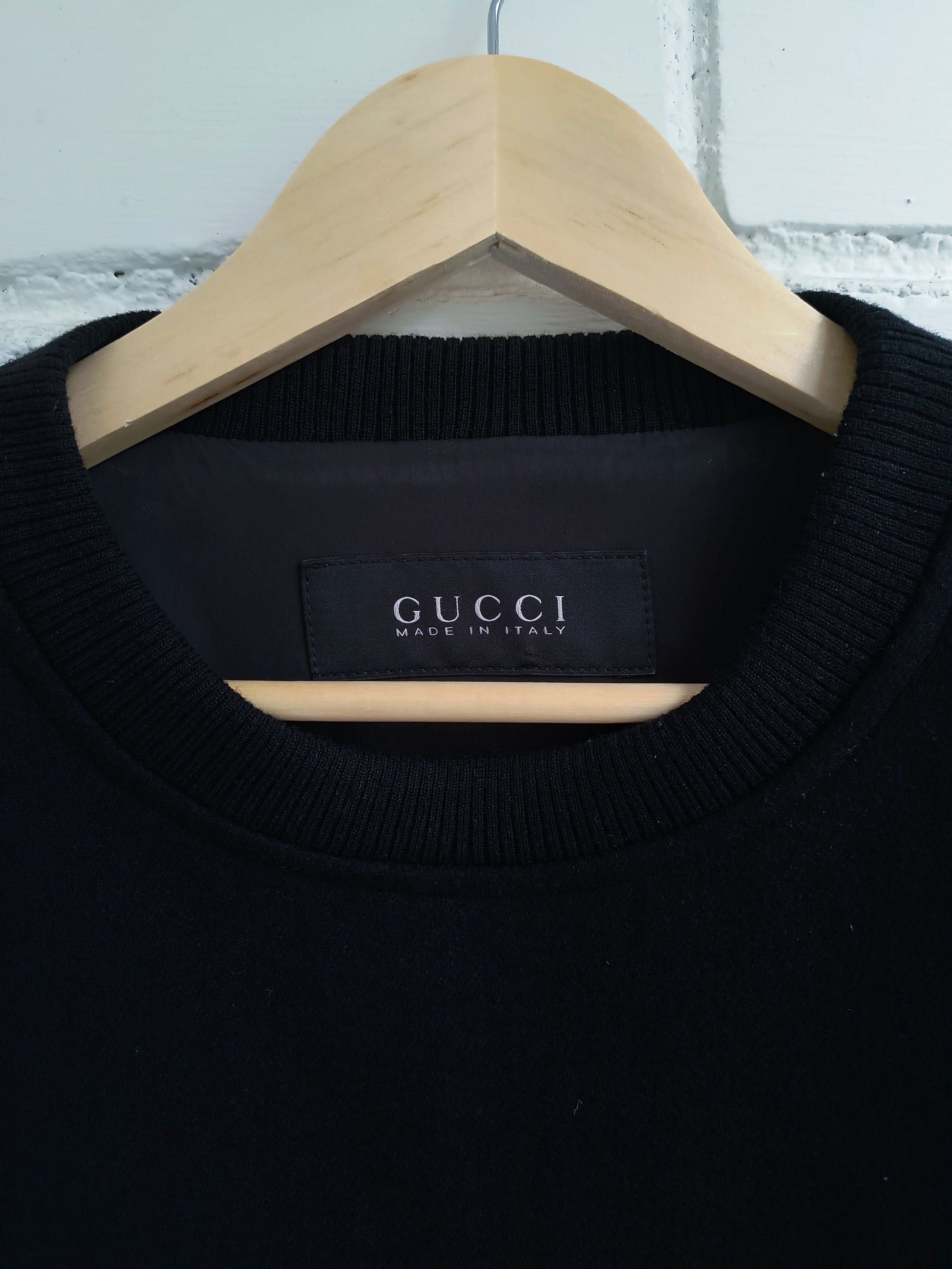 Gucci Gucci Black Wool/Nylon Jacket Vest 2in1 Size US M / EU 48-50 / 2 - 3 Thumbnail