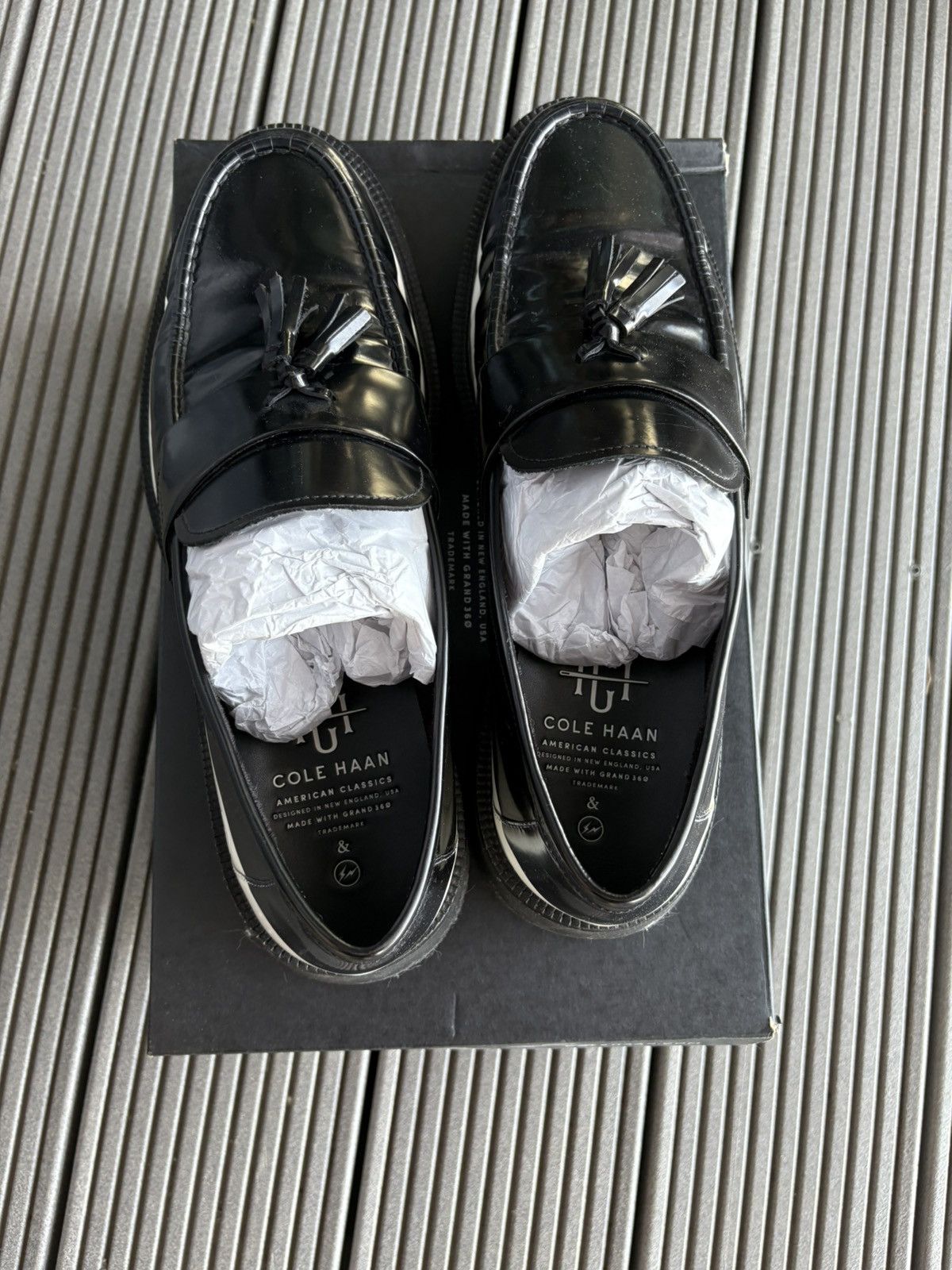 Cole Haan × Fragment Design Cole haan Fragment Tassel loafer US11 Size US 11 / EU 44 - 4 Thumbnail
