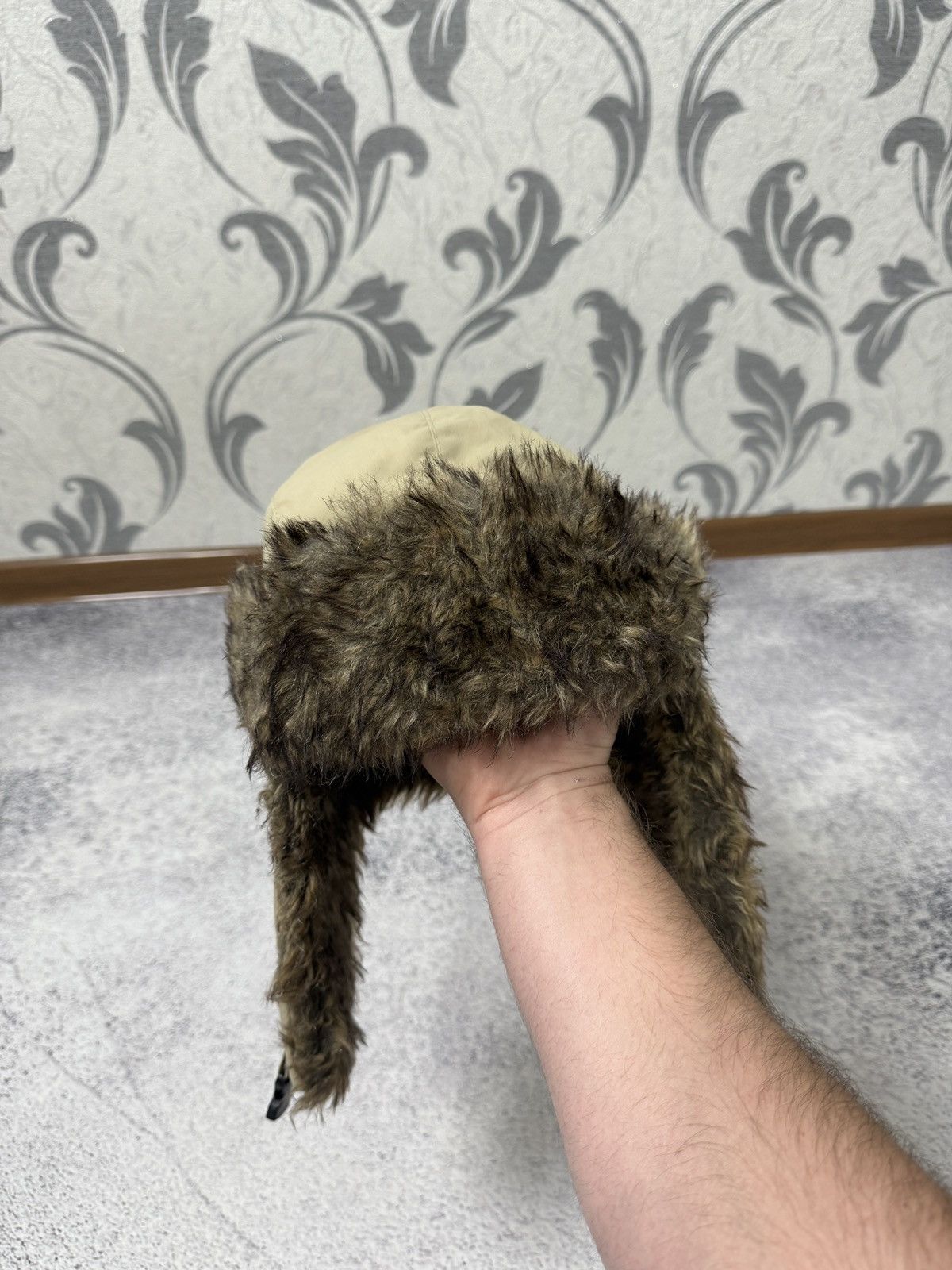 Japanese Brand Y2K Fuzzy Fur Trapper Alt Mohair Cute Hat Ushanka Size ONE SIZE - 2 Thumbnail