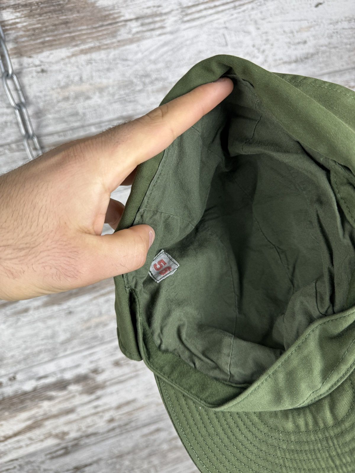 Vintage Vintage Swedish Army Military Earwarmer Flap Ear Cap Hat Size ONE SIZE - 8 Thumbnail