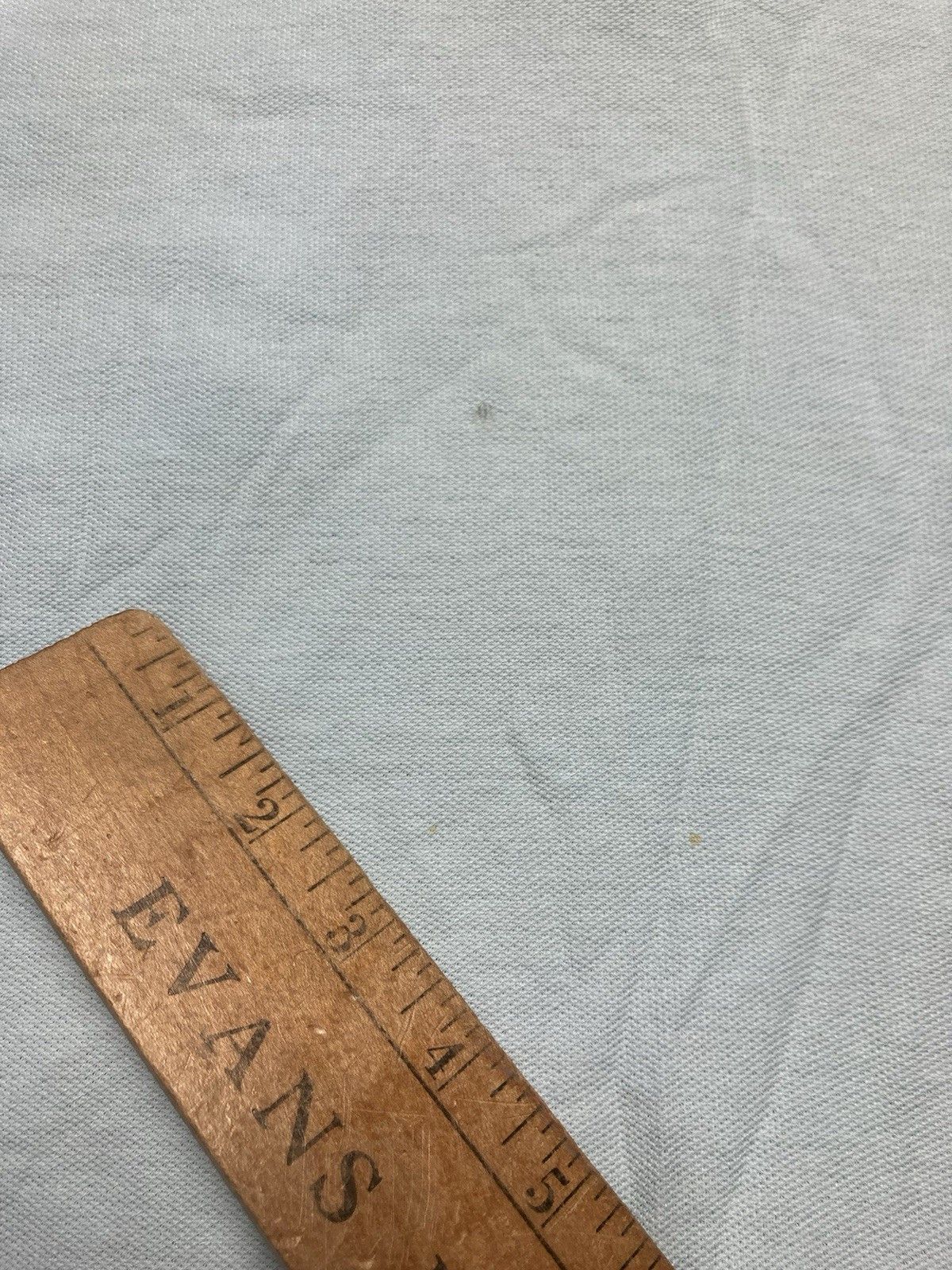 Vintage Vintage 90s polo shirt paint stained light blue adult large Size US L / EU 52-54 / 3 - 10 Thumbnail