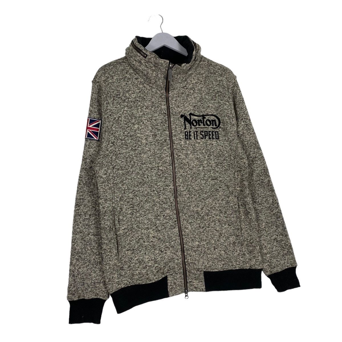 Norton Norton Be It Speed Big Logo Zipper Jacket Size US M / EU 48-50 / 2 - 5 Thumbnail