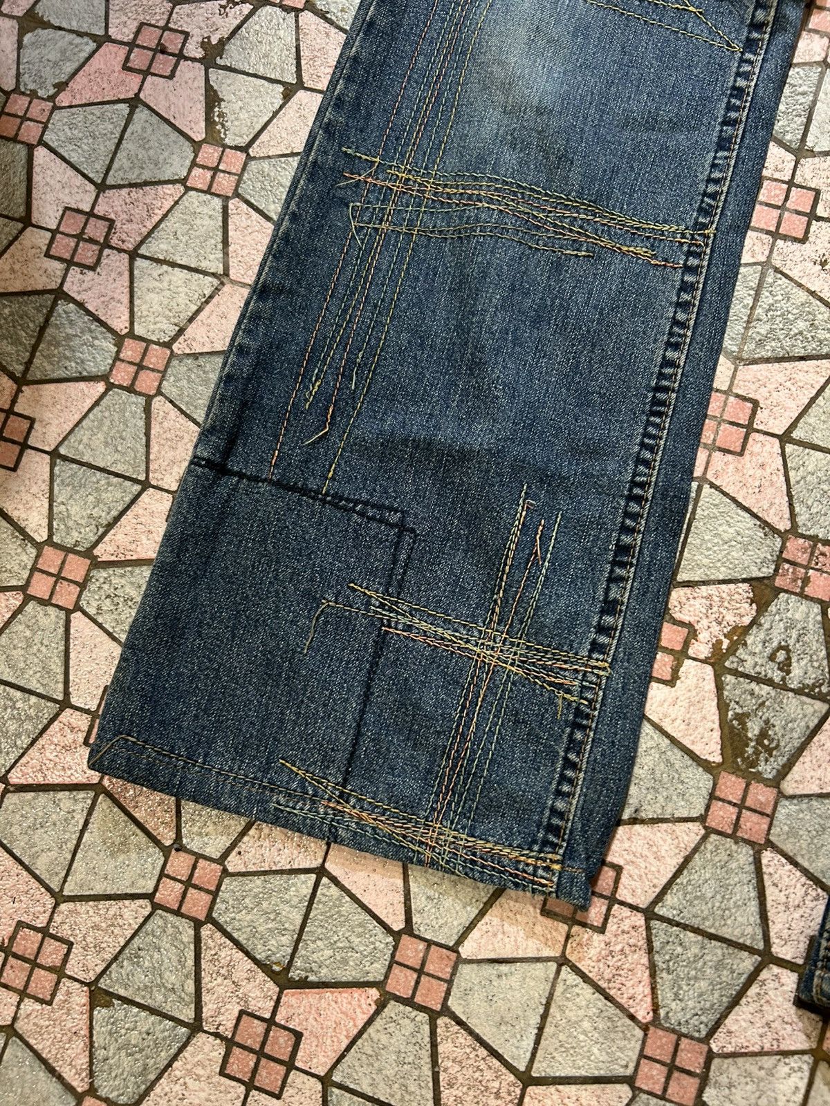 Hysteric Glamour Hysteric Glamour Patchwork Kinky Jeans Size US 27 - 6 Thumbnail