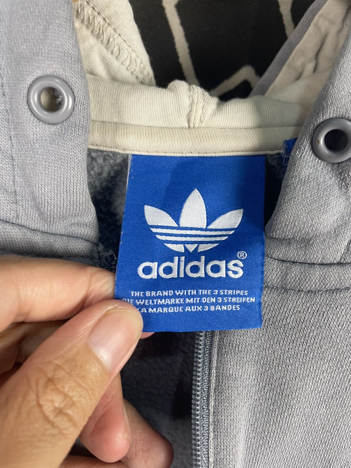 Adidas Adidas 1/4 Zipper Hoodie Size US L / EU 52-54 / 3 - 9 Thumbnail