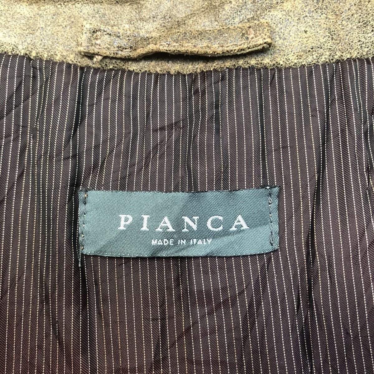 Genuine Leather × Vintage Vintage Pianca Leather Long Jacket Size S / US 4 / IT 40 - 16 Thumbnail