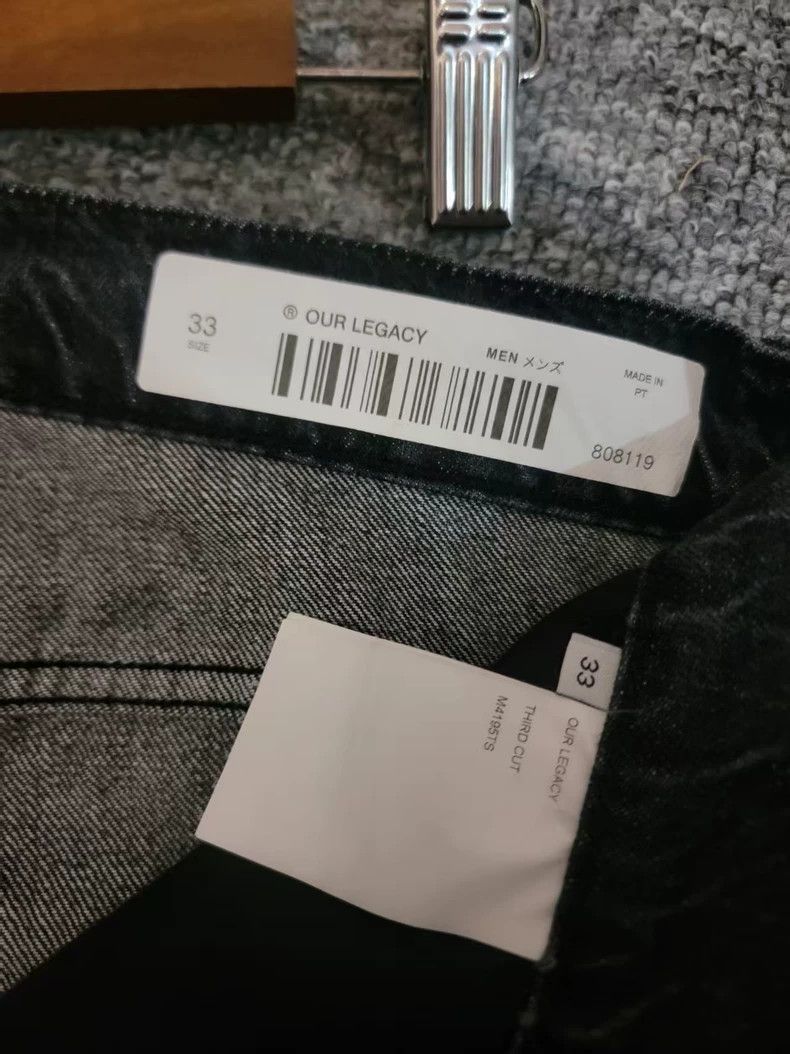 Our Legacy Our Legacy size33 Black jeans Size US 32 / EU 48 - 6 Thumbnail