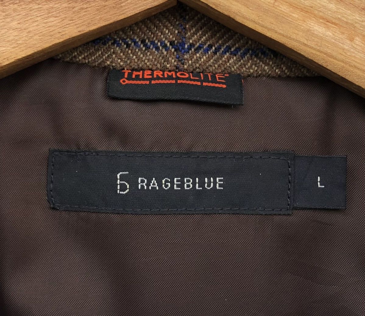 RAGEBLUE Rageblue Thermolite Wool Coaches Jacket Size US L / EU 52-54 / 3 - 10 Thumbnail