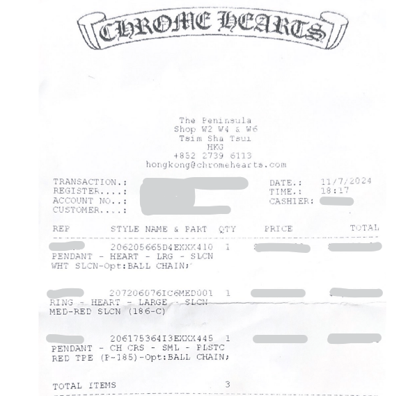 Chrome Hearts CHROME HEARTS Silicon Hearts Size ONE SIZE - 6 Thumbnail