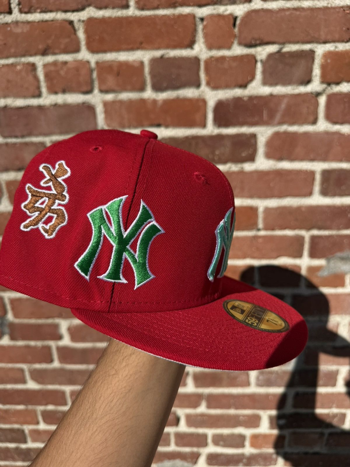 New Era × New York Yankees × Supreme Supreme Yankee Kanji New Era Fitted Hat Size ONE SIZE - 2 Thumbnail