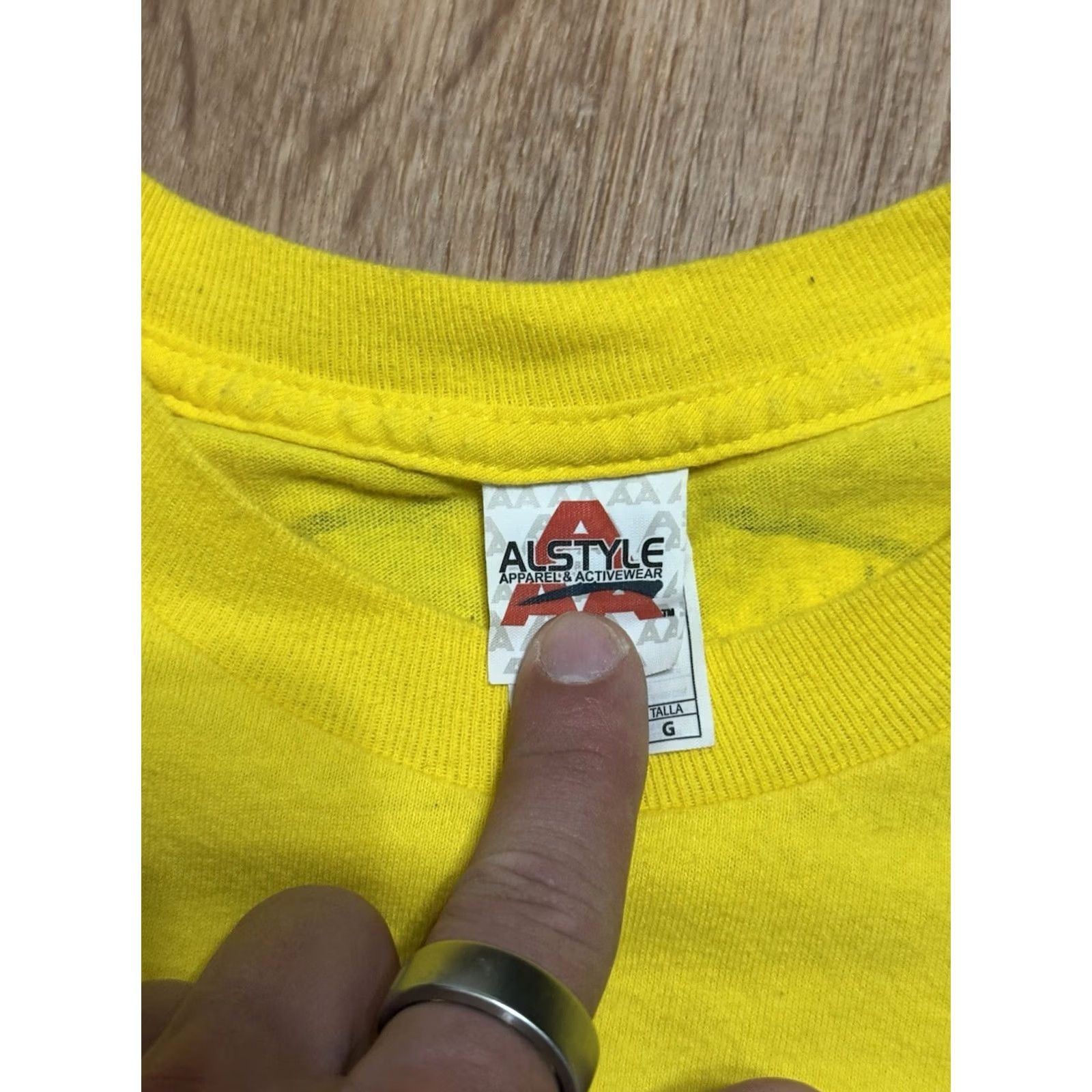Gildan Milwaukee 2015 Bike Rally Wisconsin Biker Club Shirt Mens L Yellow Graphic Tee Size US L / EU 52-54 / 3 - 3 Thumbnail