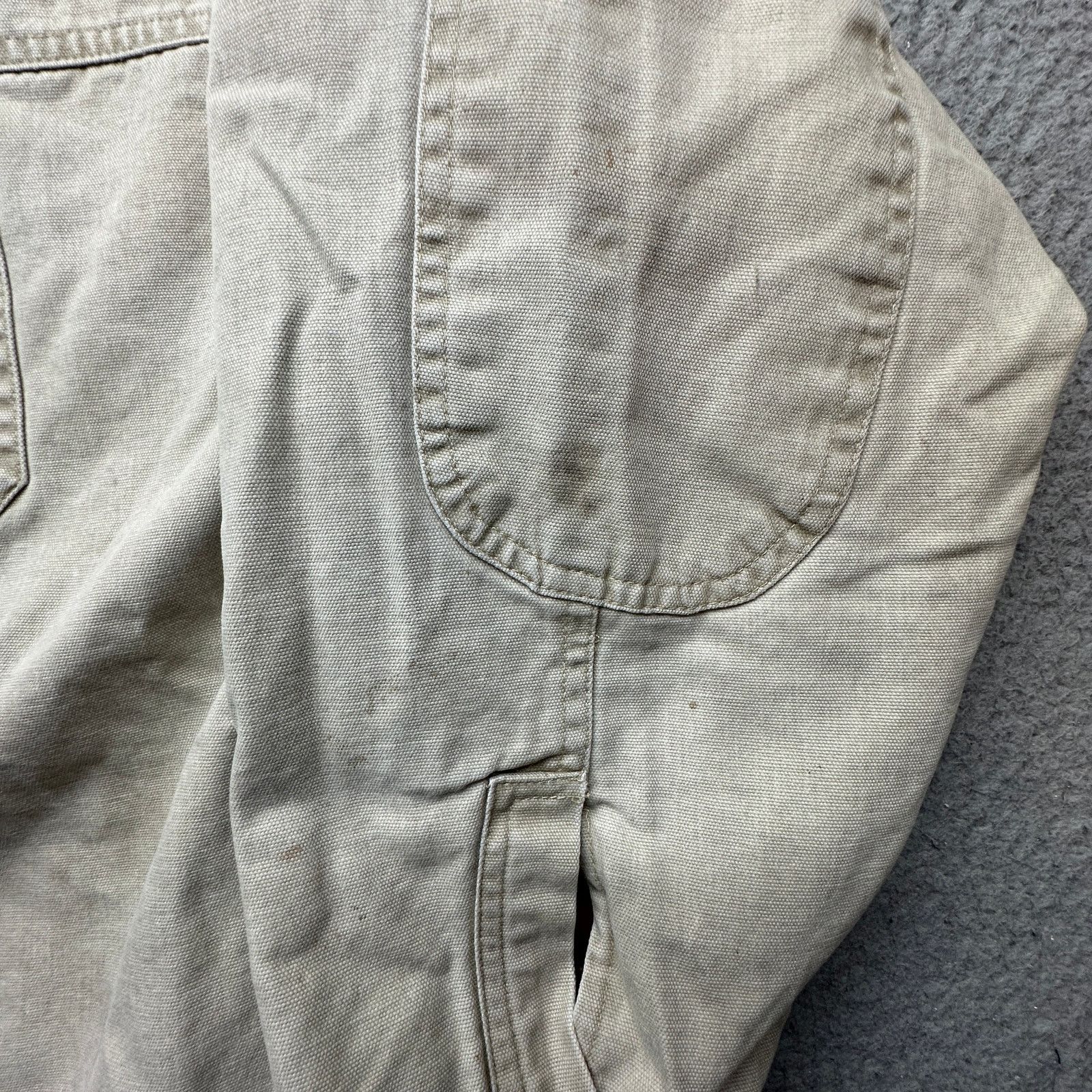 Izod VTG Izod Heavy Duty Duck Canvas Lined Work Shirt Mens XL Size US XL / EU 56 / 4 - 7 Thumbnail