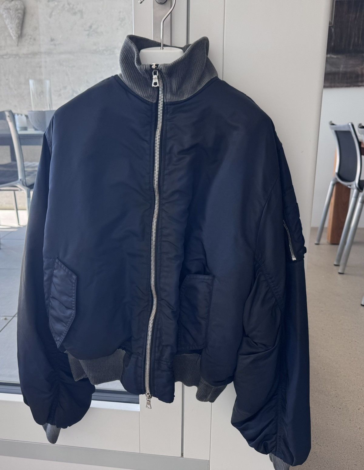 K-Two Studios K-Two Studios Ink Dyed Hooded Bomber V2 "navy" Size US M / EU 48-50 / 2 - 2 Thumbnail