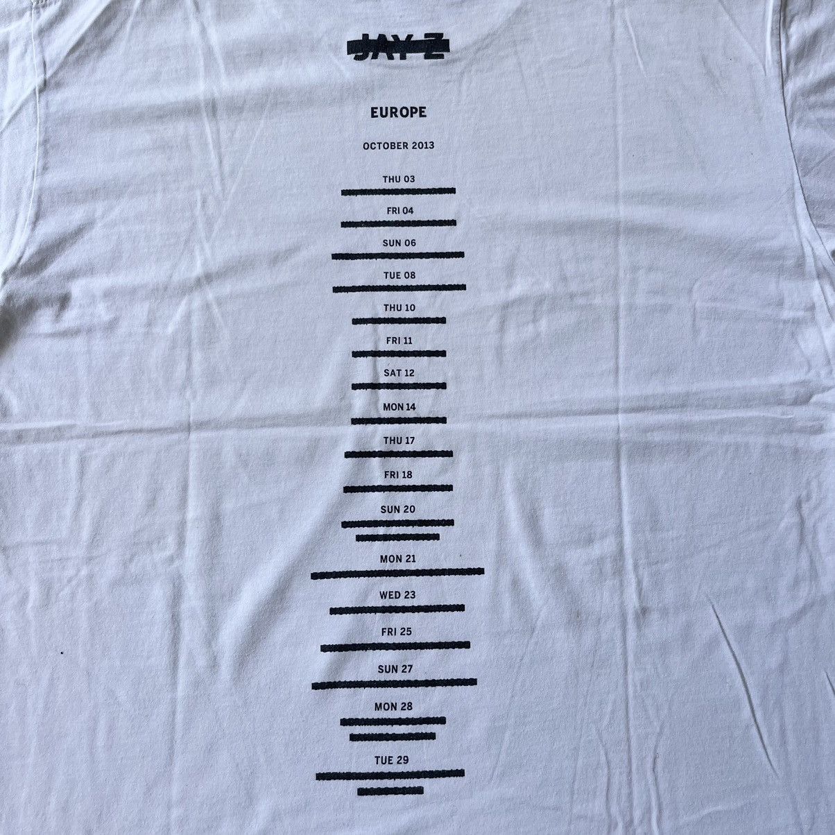 Jay-Z × Rap Tees Rare Jay Z Magna Carter World Tour Size US L / EU 52-54 / 3 - 9 Thumbnail
