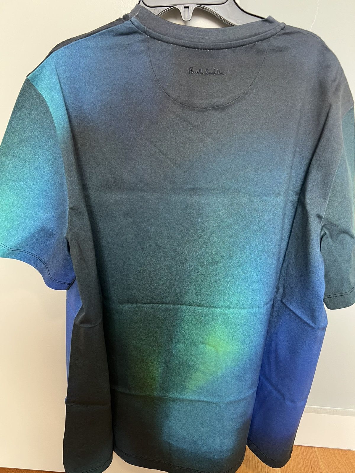 Paul Smith Paul Smith Blue Torch Light Cotton T-Shirt Size US L / EU 52-54 / 3 - 3 Thumbnail