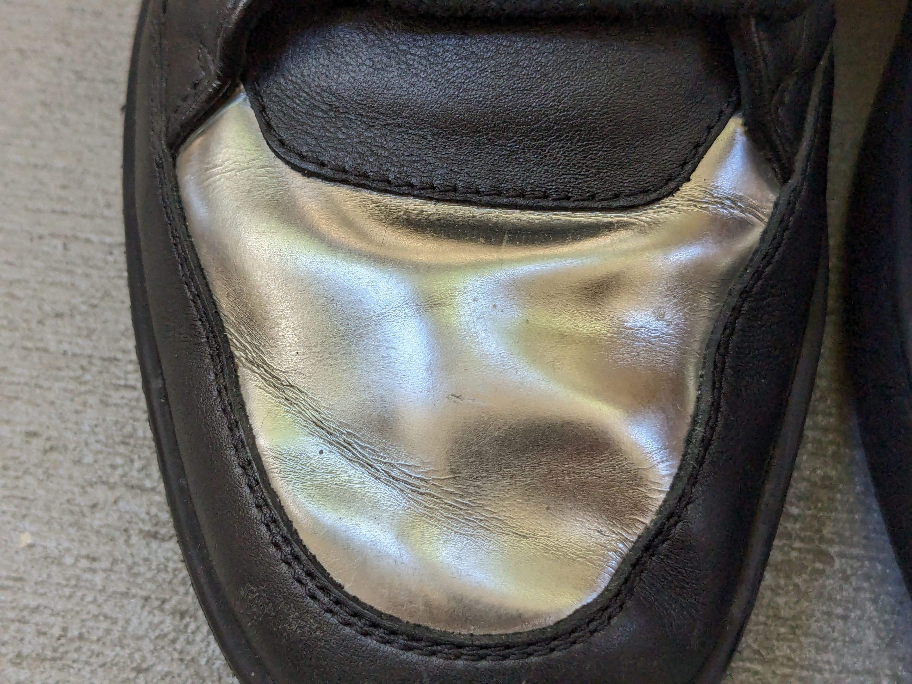 Gucci Gucci Sneakers Black Silver 8.5 High Tops Leather Size US 8.5 / EU 41-42 - 4 Thumbnail