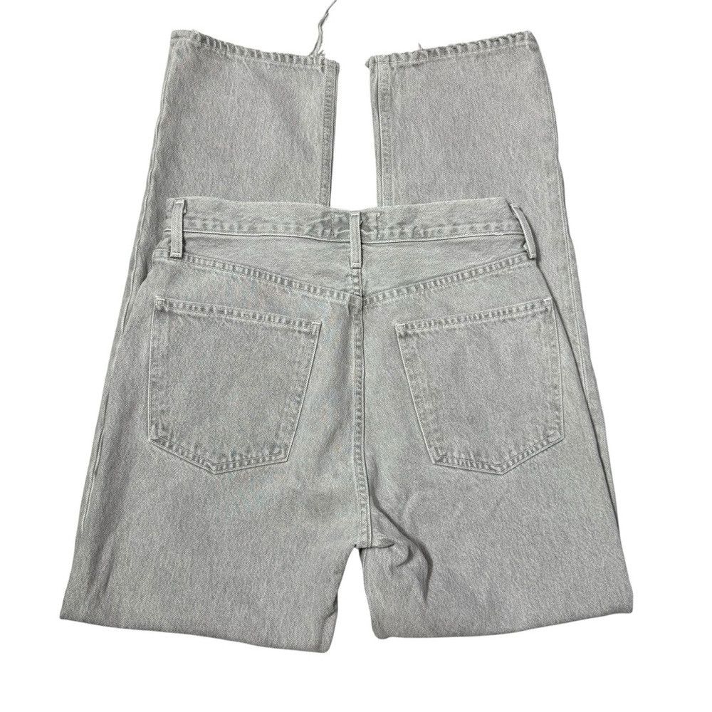 Agolde AGOLDE 90s High Rise Pinch Waist Straight Leg Grey Jeans Si Size 28" / US 6 / IT 42 - 5 Thumbnail