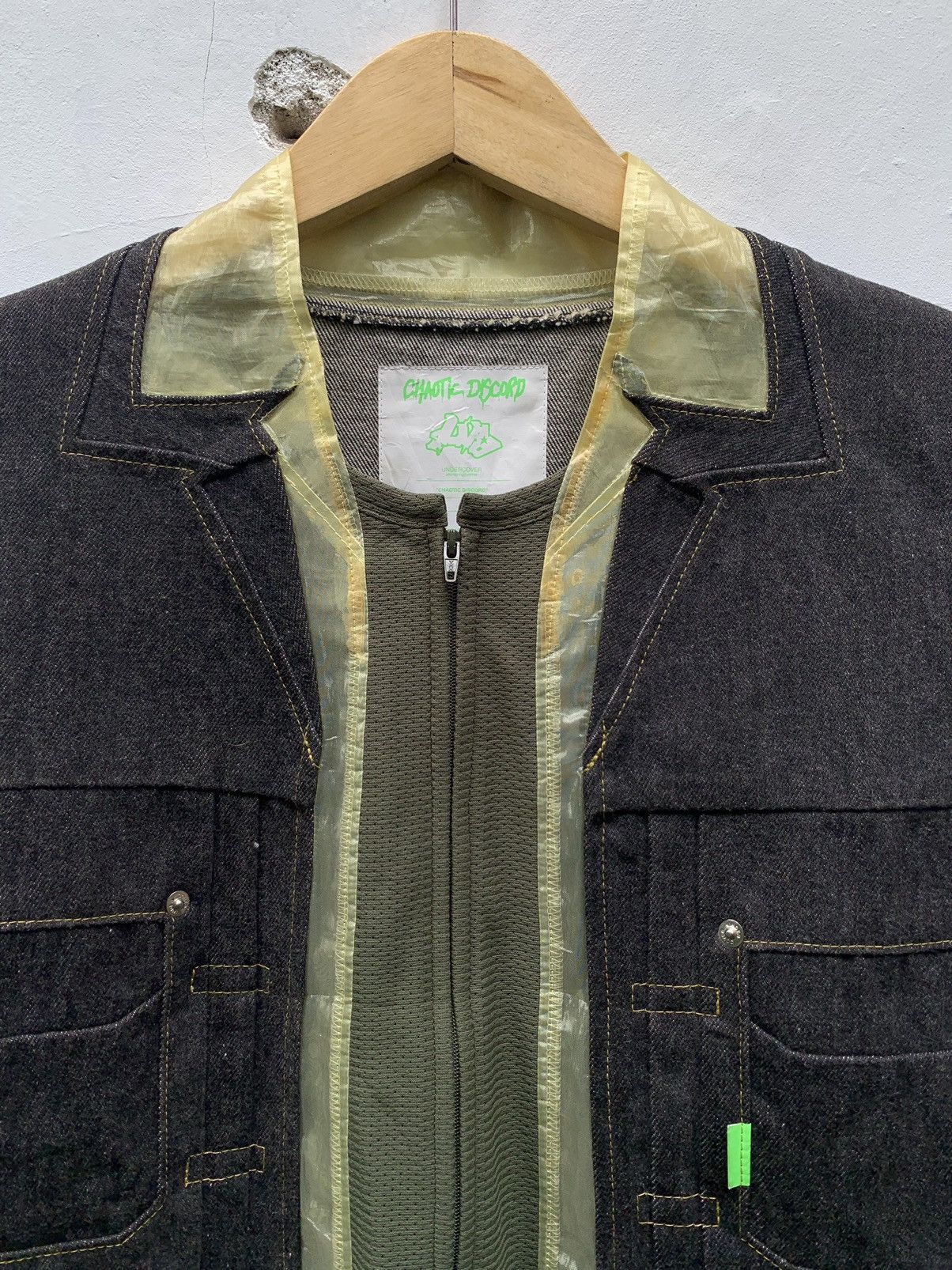 Jun Takahashi If six was nine Undercover chaotic discord 2001 SS jacket Size US S / EU 44-46 / 1 - 2 Thumbnail