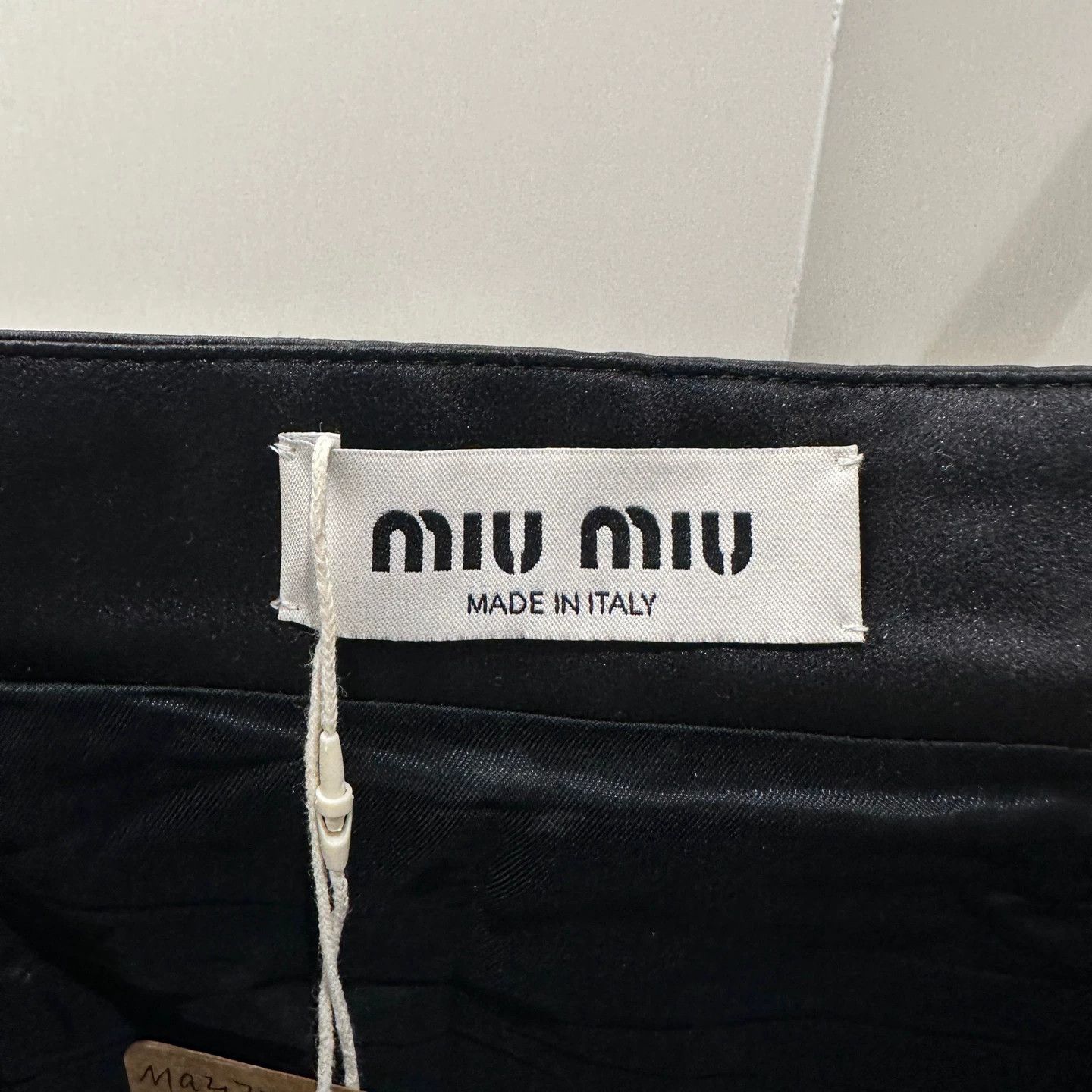 Miu Miu MIU MIU Bow Velvet Logo Camisole Size 38 Viscose Size XS / US 0-2 / IT 36-38 - 3 Thumbnail