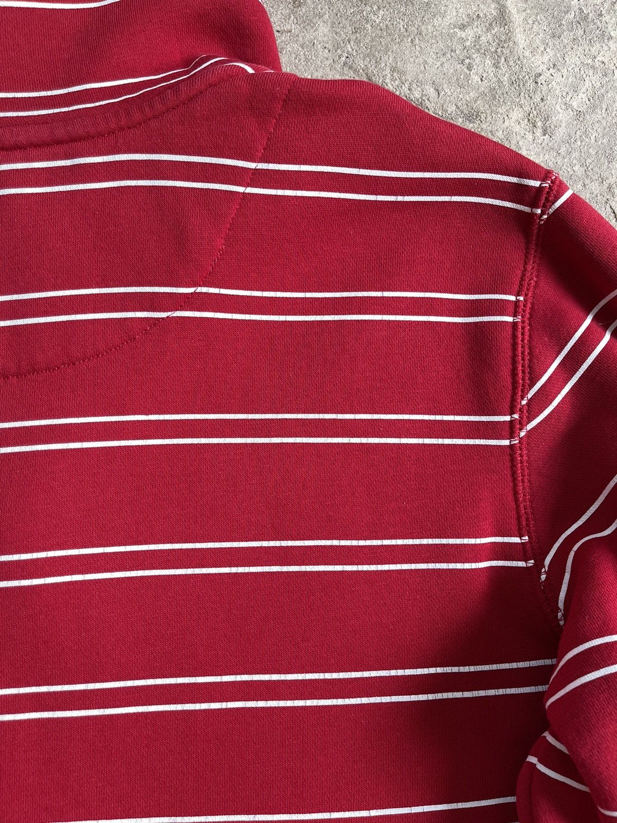 Nike NIKE VINTAGE ATHLETIC DEPT STRIPED Y2K SWOOSH ZIP HOODIE Size US S / EU 44-46 / 1 - 14 Thumbnail
