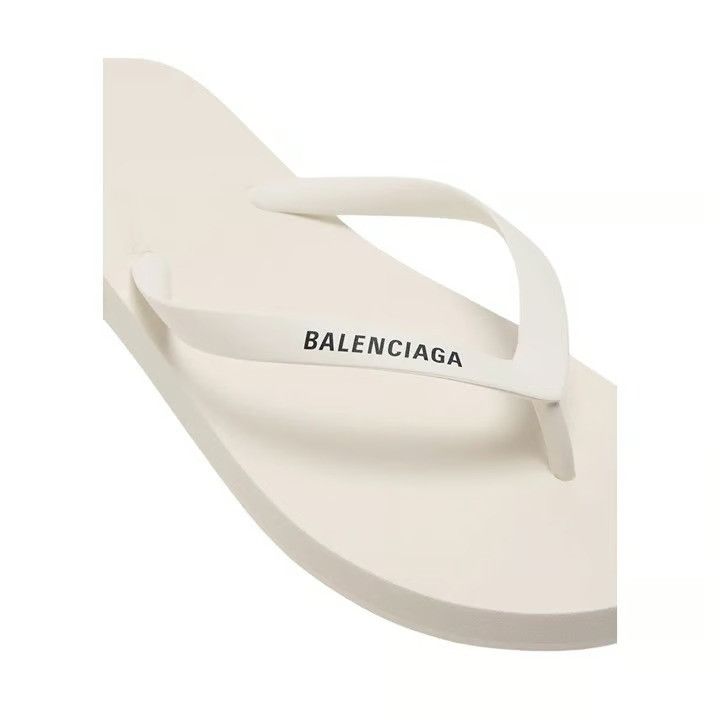 Balenciaga o1tr1nto0526 Thong Sandals in White Size US 9 / IT 39 - 3 Thumbnail