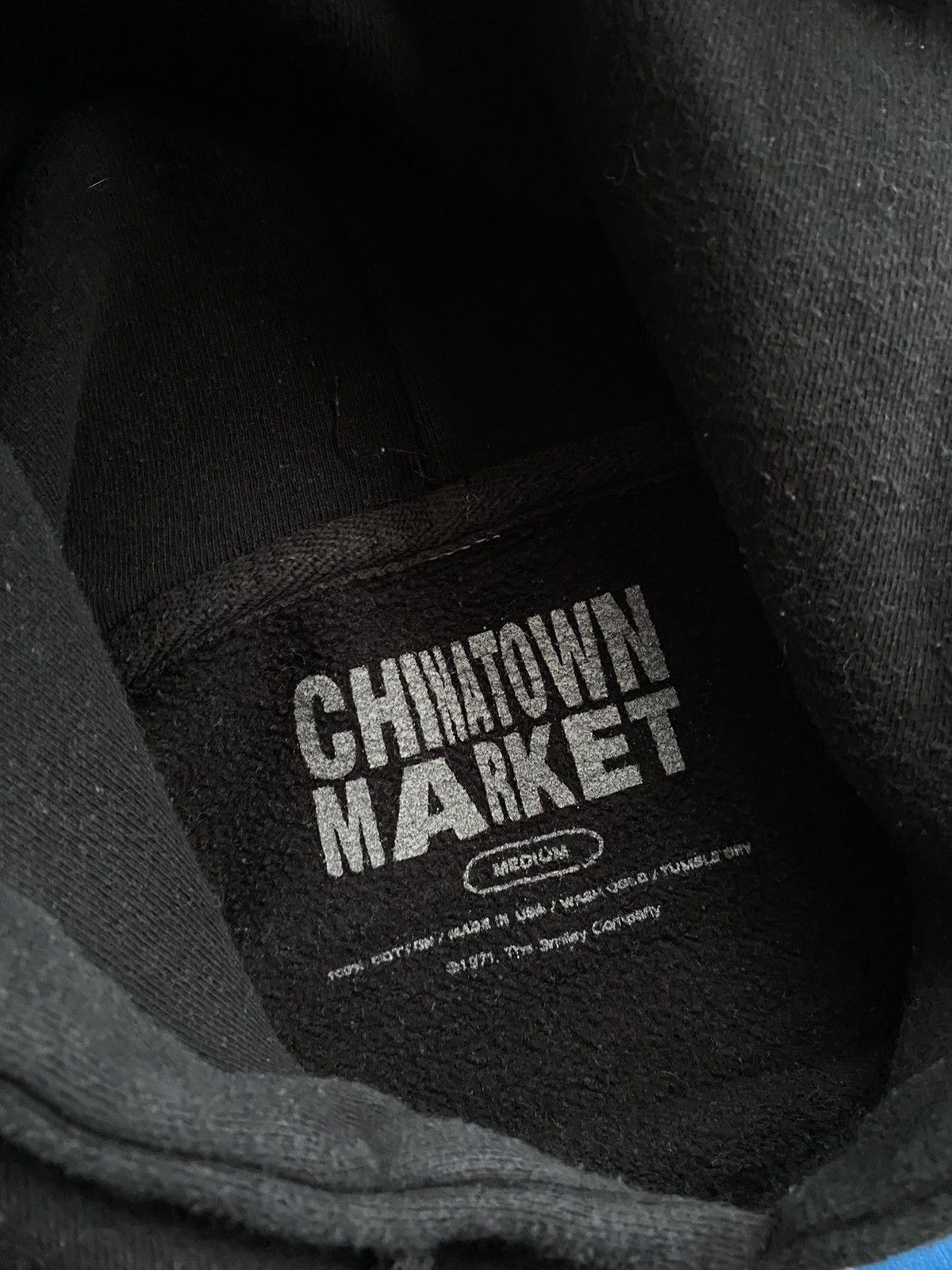 Designer × Market Mike Tyson Chinatown Market Black Hoodie Full Print Size M Size US M / EU 48-50 / 2 - 3 Thumbnail