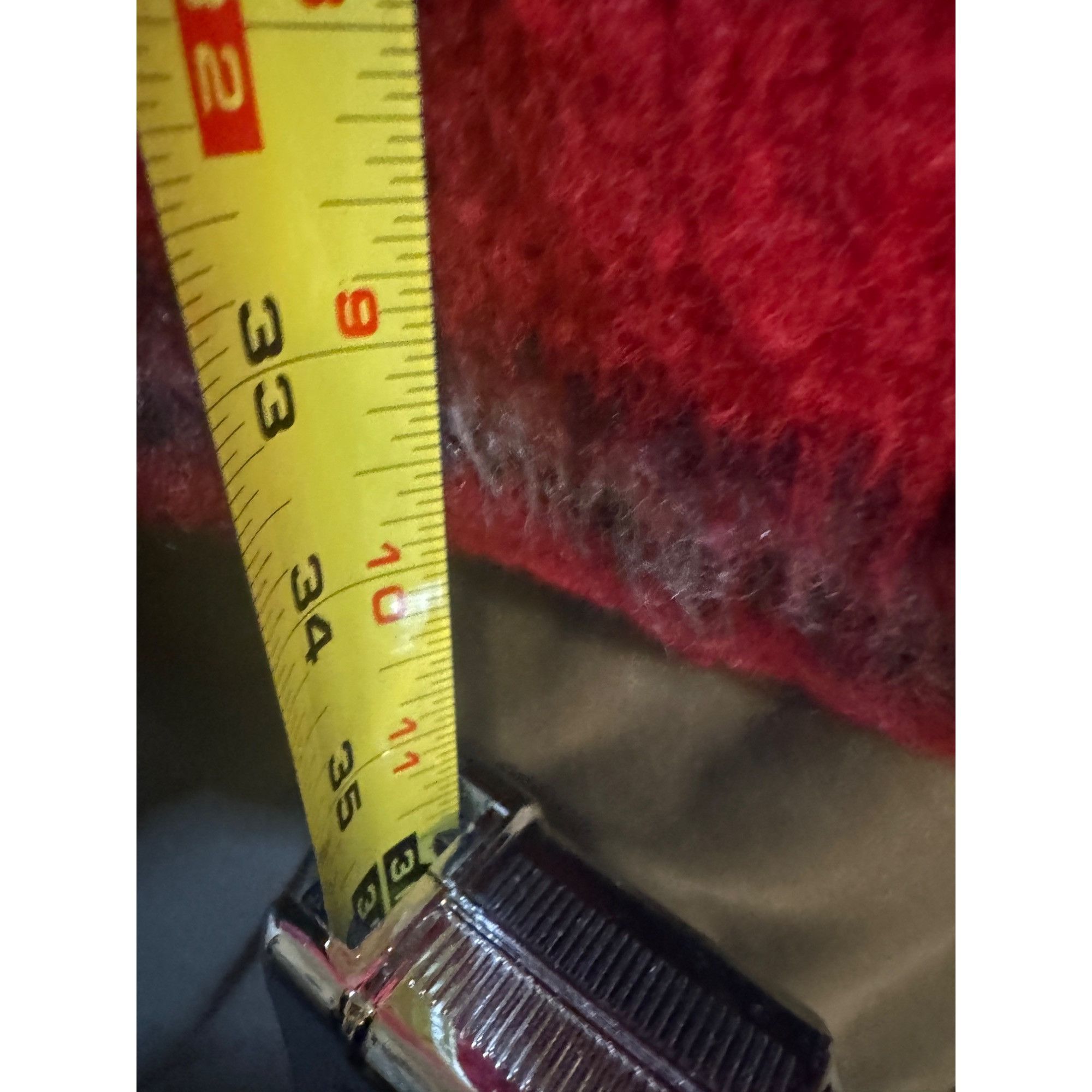 Tommy Hilfiger Tommy Hilfiger Red Plaid Wool Blend Coat With Gray Hood XS Size XS / US 0-2 / IT 36-38 - 10 Thumbnail
