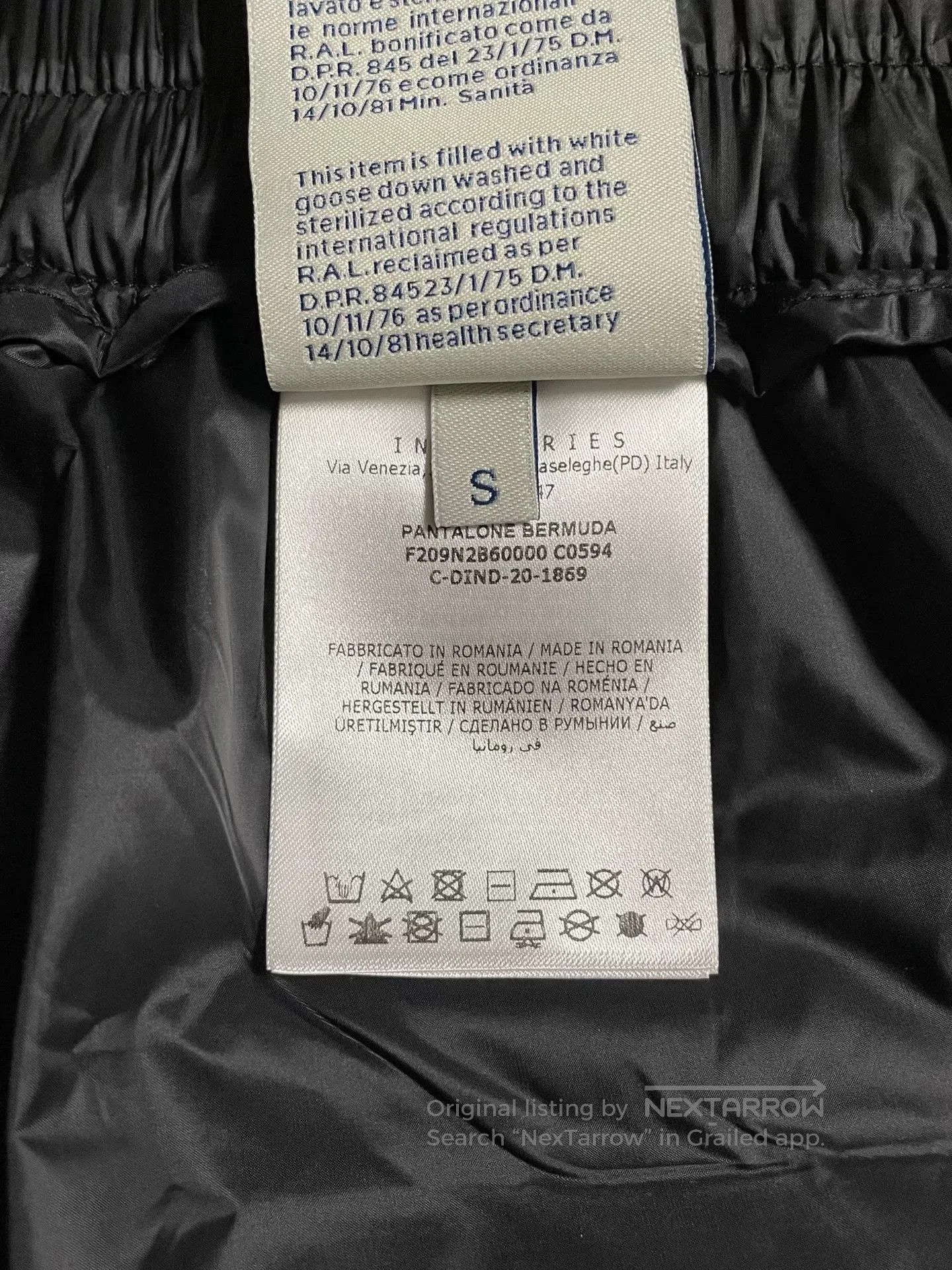 Rick Owens rick owens moncler collaboration puffer shorts. Size US 34 / EU 50 - 4 Thumbnail