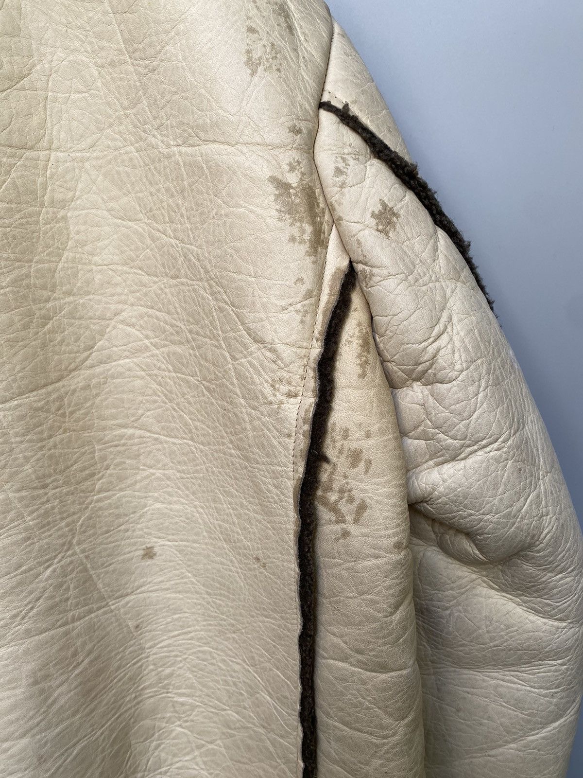 20471120 × Hysteric Glamour × Japanese Brand Archive 291295 Homme Shearling Leather Jacket Size US M / EU 48-50 / 2 - 9 Thumbnail