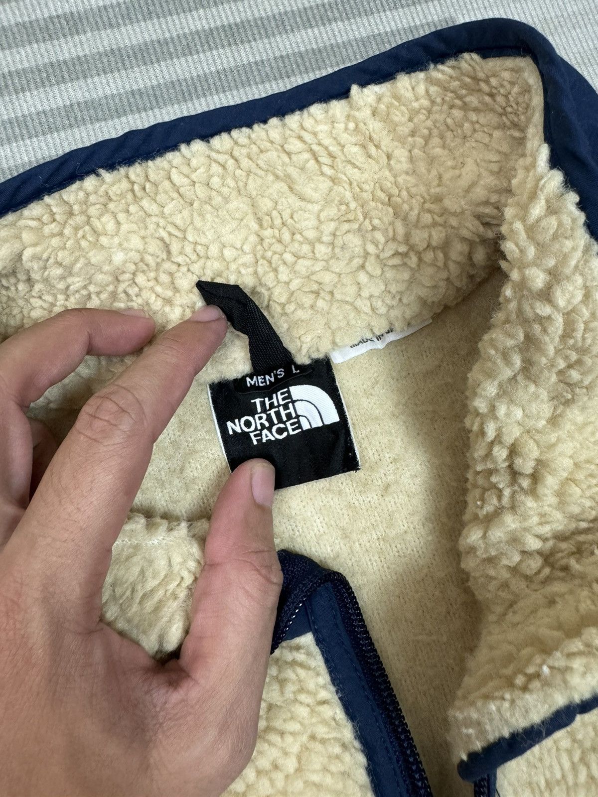 The North Face The North Face Sherpa Pullover Jacket Vintage 90s Size US L / EU 52-54 / 3 - 8 Thumbnail