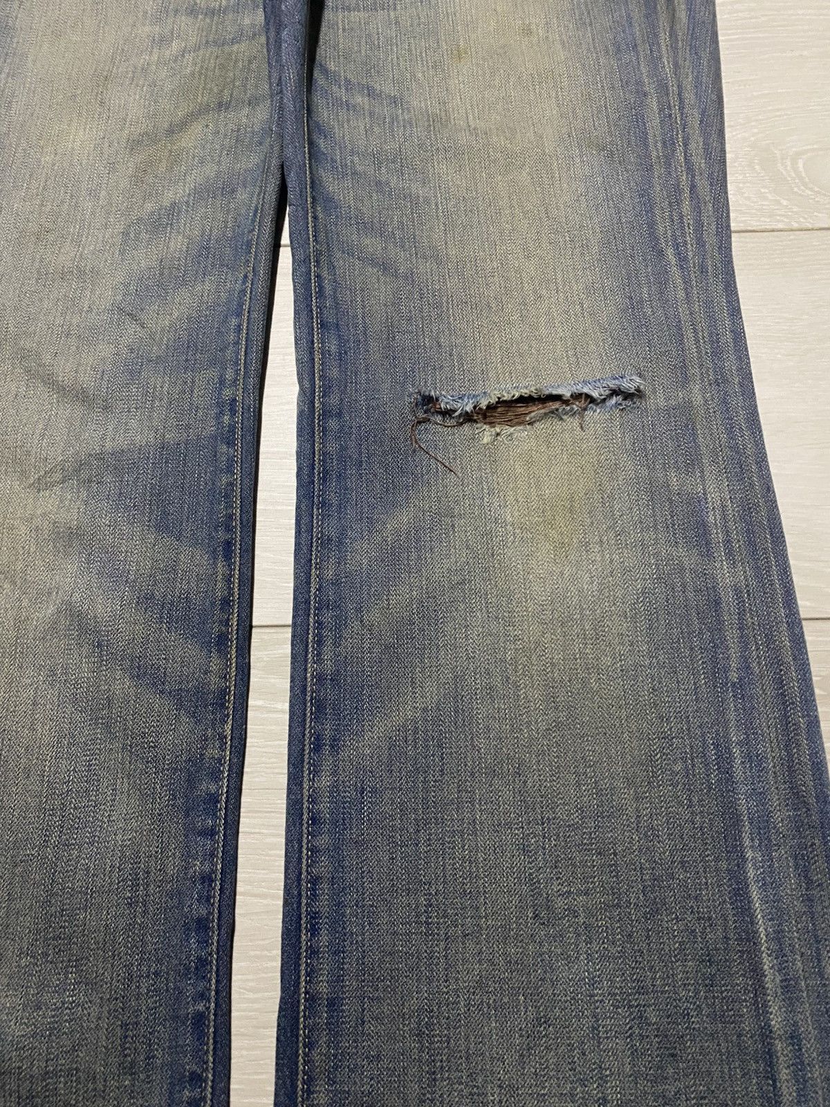 Diesel Vintage Diesel Snoozy Mud wash Distressed Loose Jeans Size US 34 / EU 50 - 10 Thumbnail
