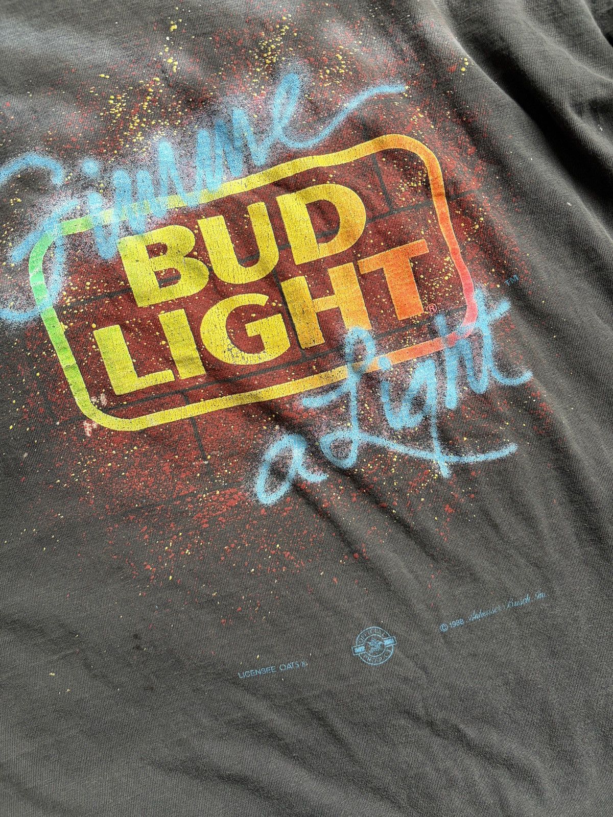 Vintage Vintage 1988 Bud Light Tee Size US L / EU 52-54 / 3 - 2 Thumbnail