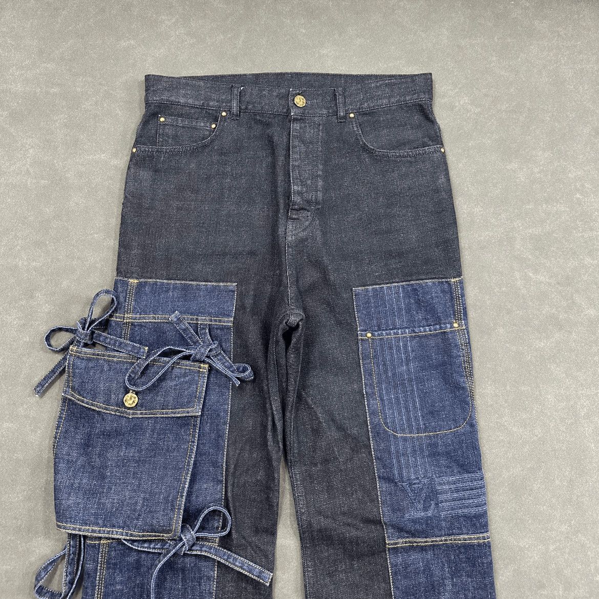 Louis Vuitton Louis Vuitton Karakoram Denim Cargo Pants-2507 Size US 30 / EU 46 - 1 Thumbnail