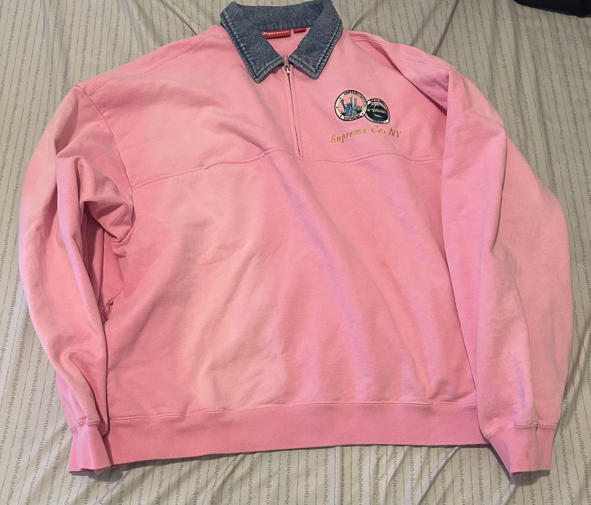 Supreme Half Zip | Grailed