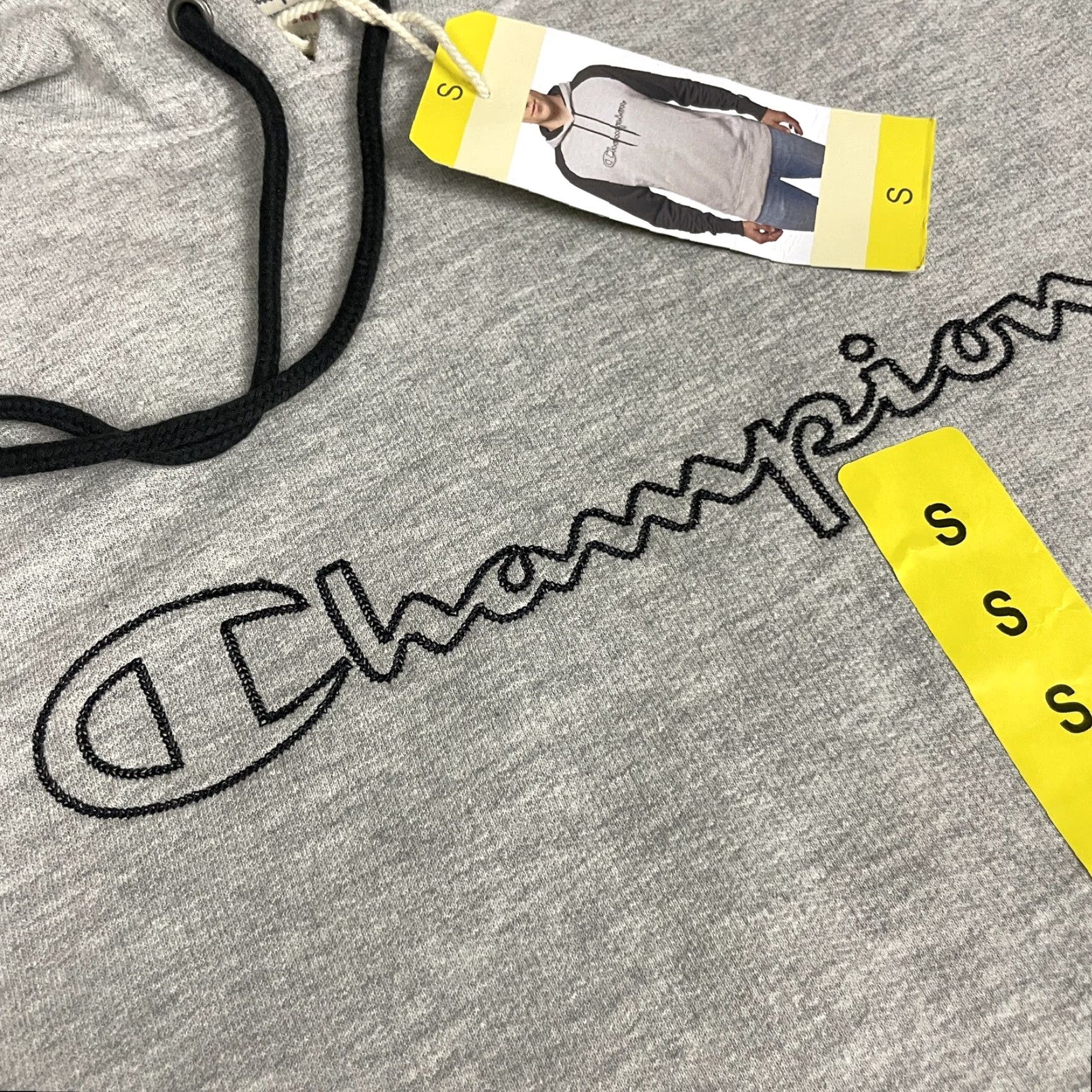 Champion Champion Sweatshirt Adult Small Gray Two Toned Pullover Hoodie New With Tags NWT Size US S / EU 44-46 / 1 - 3 Thumbnail