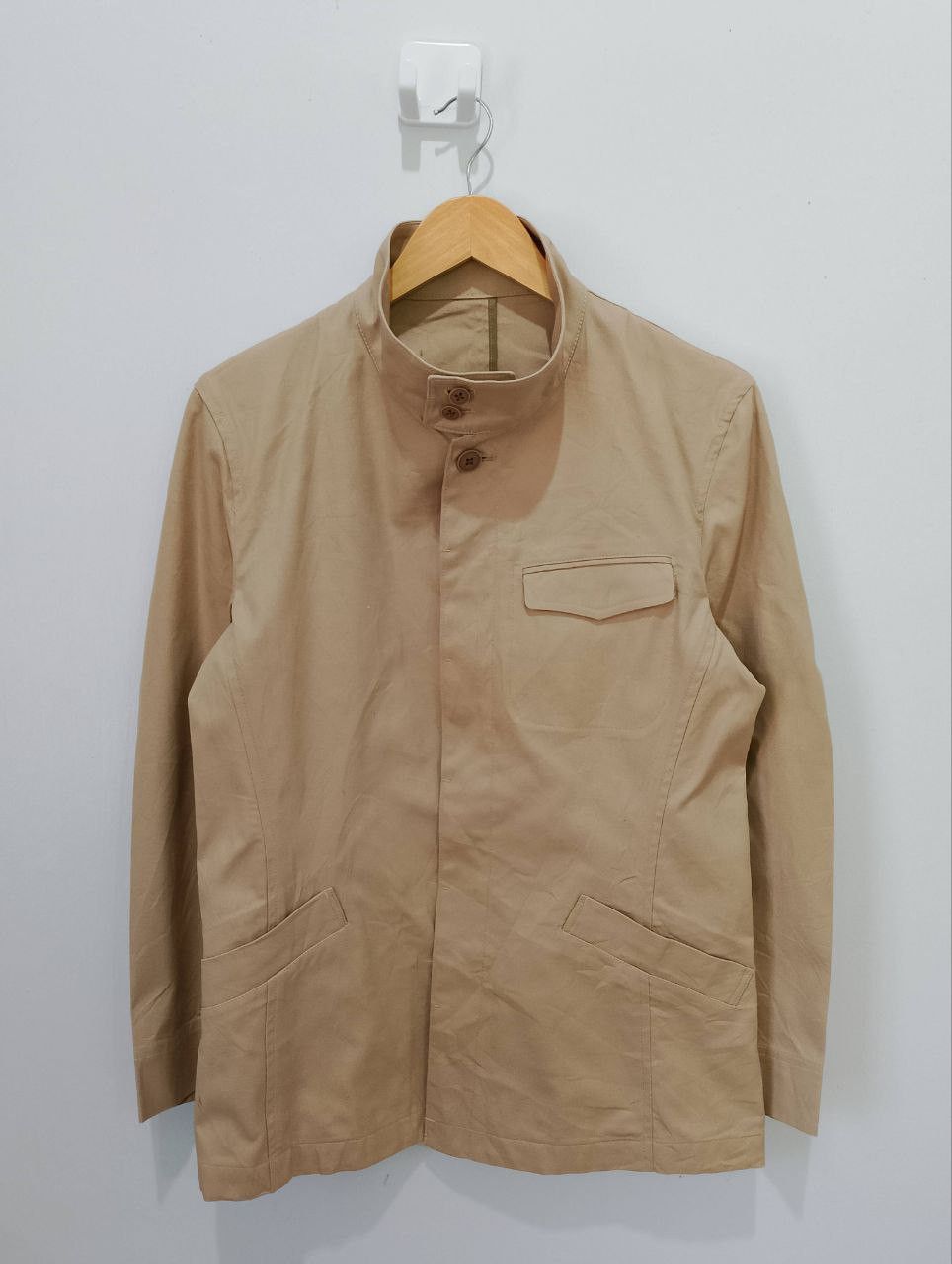 TAKEO KIKUCHI Made in Japan Khaki Cotton Jacket