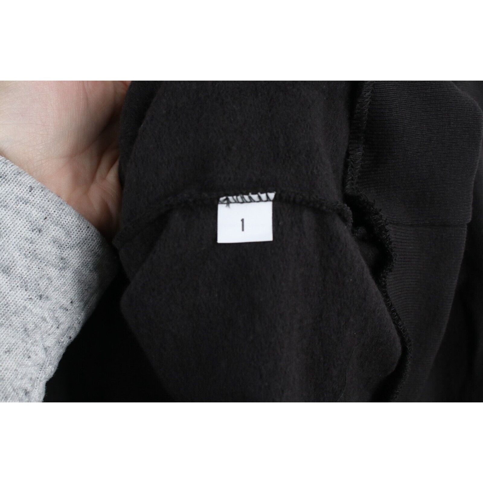 Yeezy New YZY Supply Kanye West S/M Blank Boxy Fit Hoodie Black Size US S / EU 44-46 / 1 - 6 Thumbnail