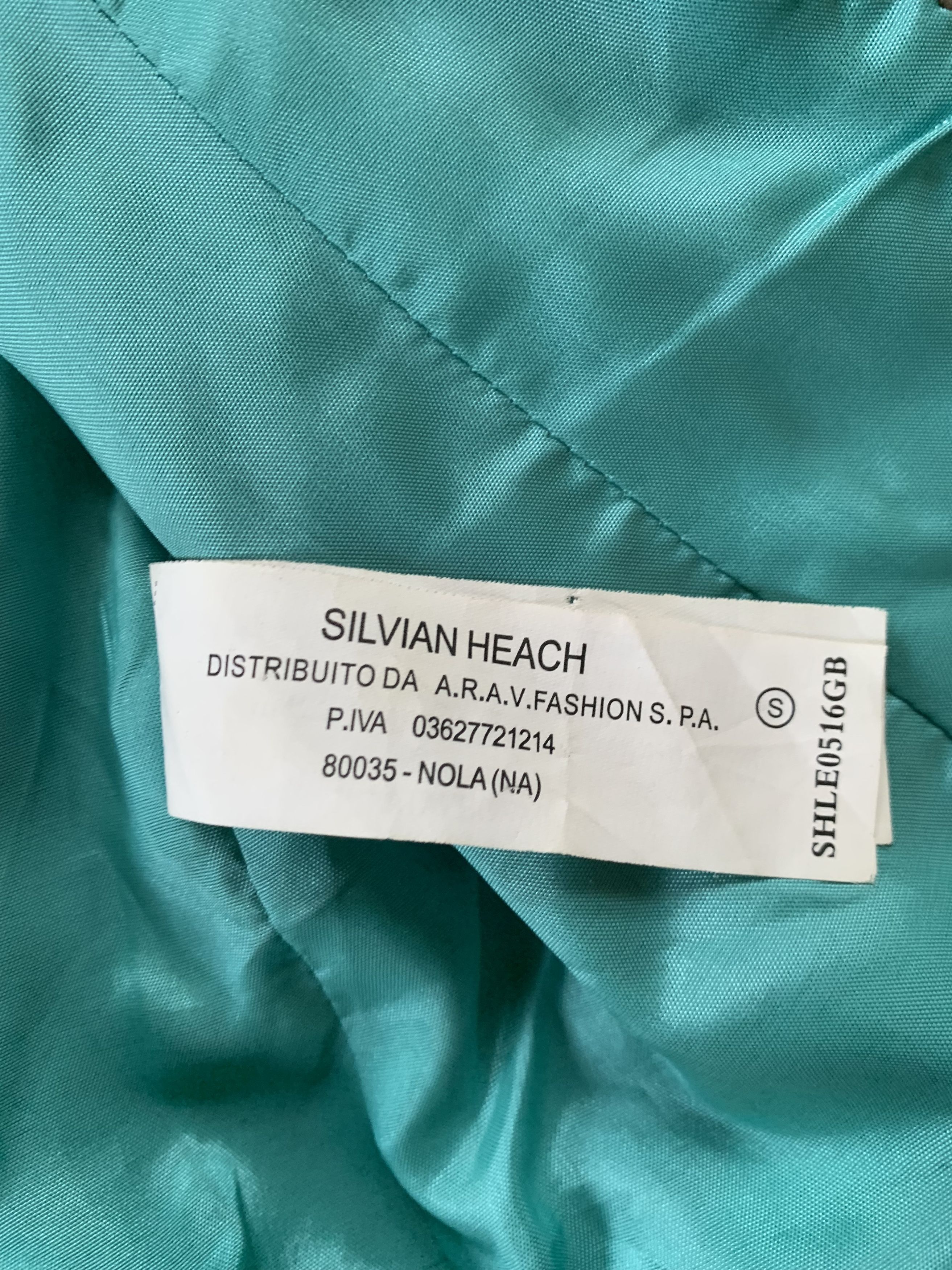 Other Silvian Heach Sheep Skin Grey Leather Biker Jacket Size S / US 4 / IT 40 - 8 Thumbnail