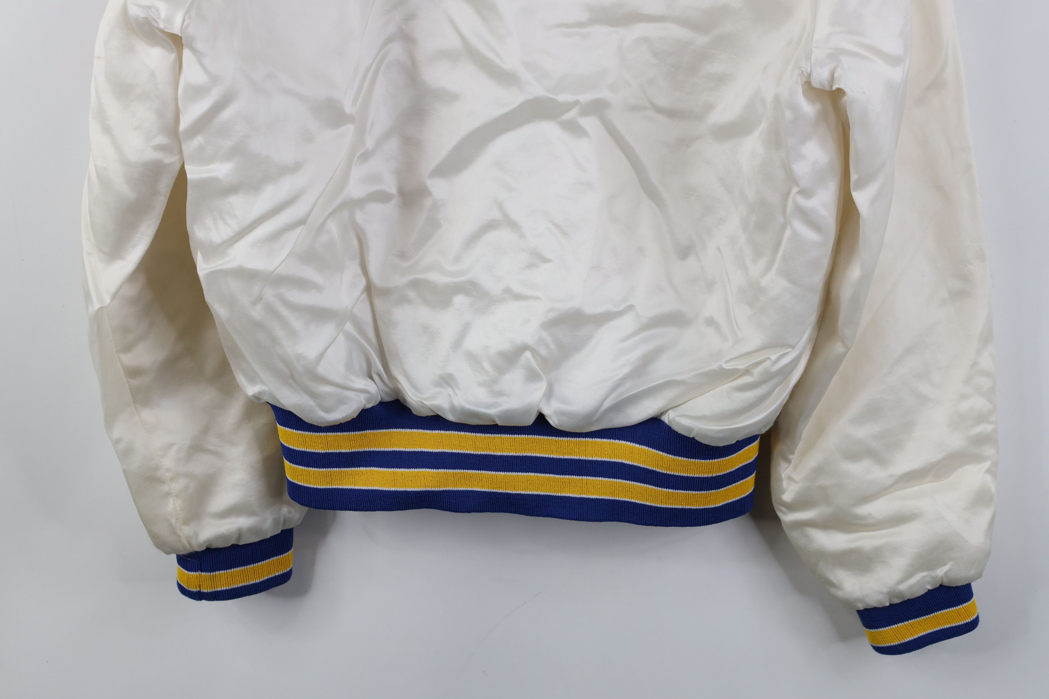 Vintage Vintage 80s 90s Streetwear Quilted Satin Bomber Jacket USA Size US S / EU 44-46 / 1 - 15 Thumbnail