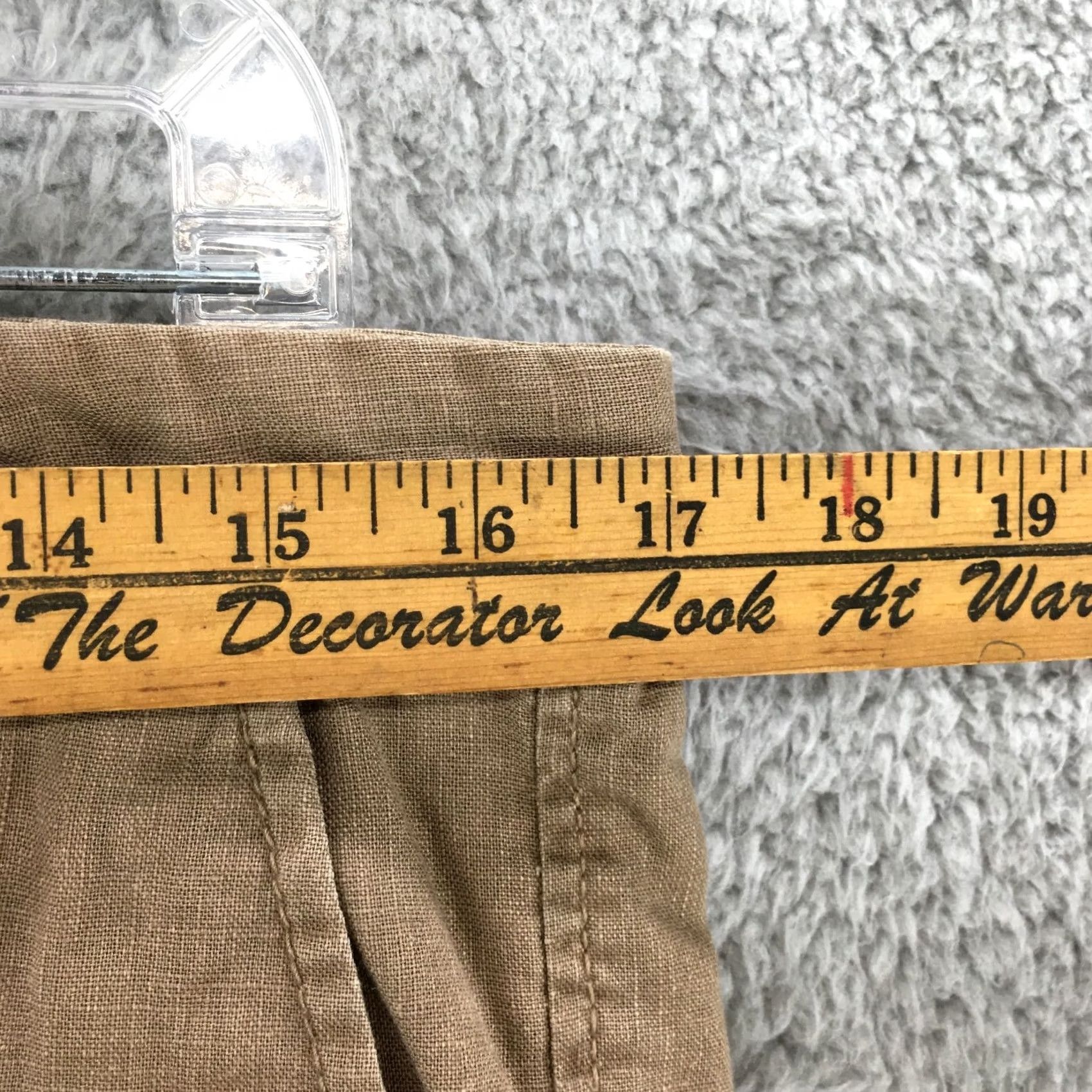 Old Navy Old Navy Pants Mens 32x32 Brown Flat Front Straight Leg Mid Rise Zip Fly Casual Size US 32 / EU 48 - 5 Thumbnail