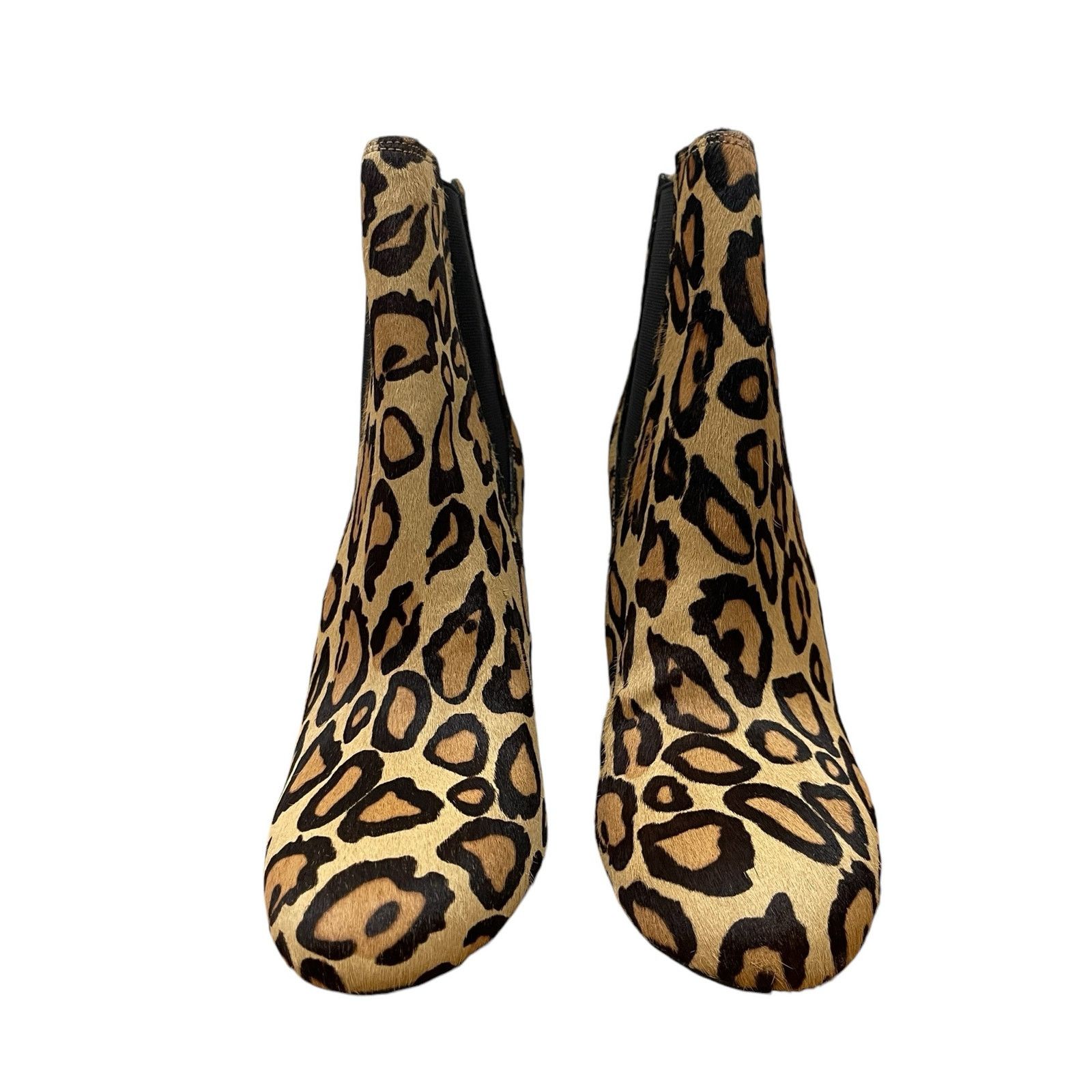 Sam Edelman Sam Edelman Womens Case Nude Leopard Print Fur Bootie Size 8 Size US 8 / IT 38 - 3 Thumbnail