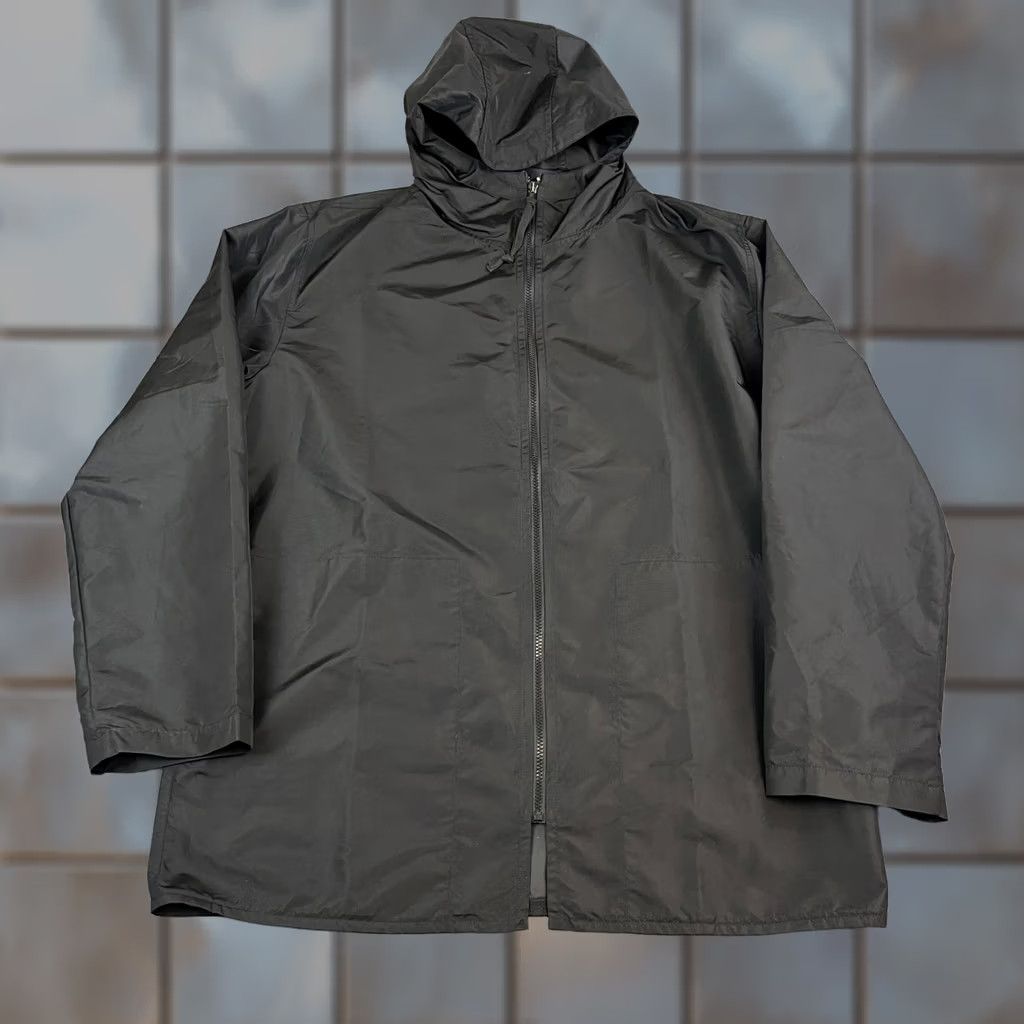 Vintage VINTAGE C.P. Company Jacket Mens Lightweight Black Full Zip Hooded XL Oversize Size US XL / EU 56 / 4 - 1 Thumbnail